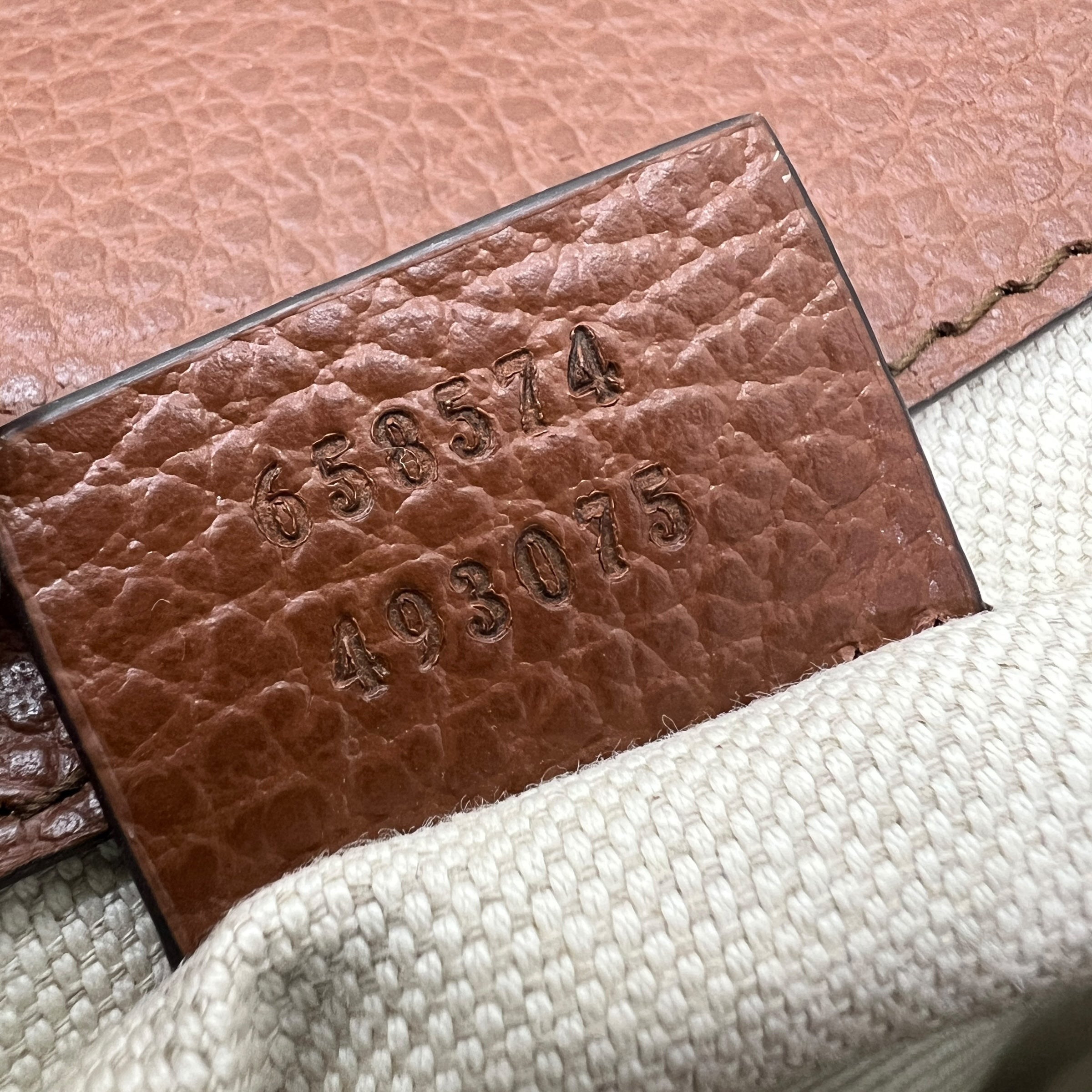 Horsebit 1955 Denim borsa a tracolla