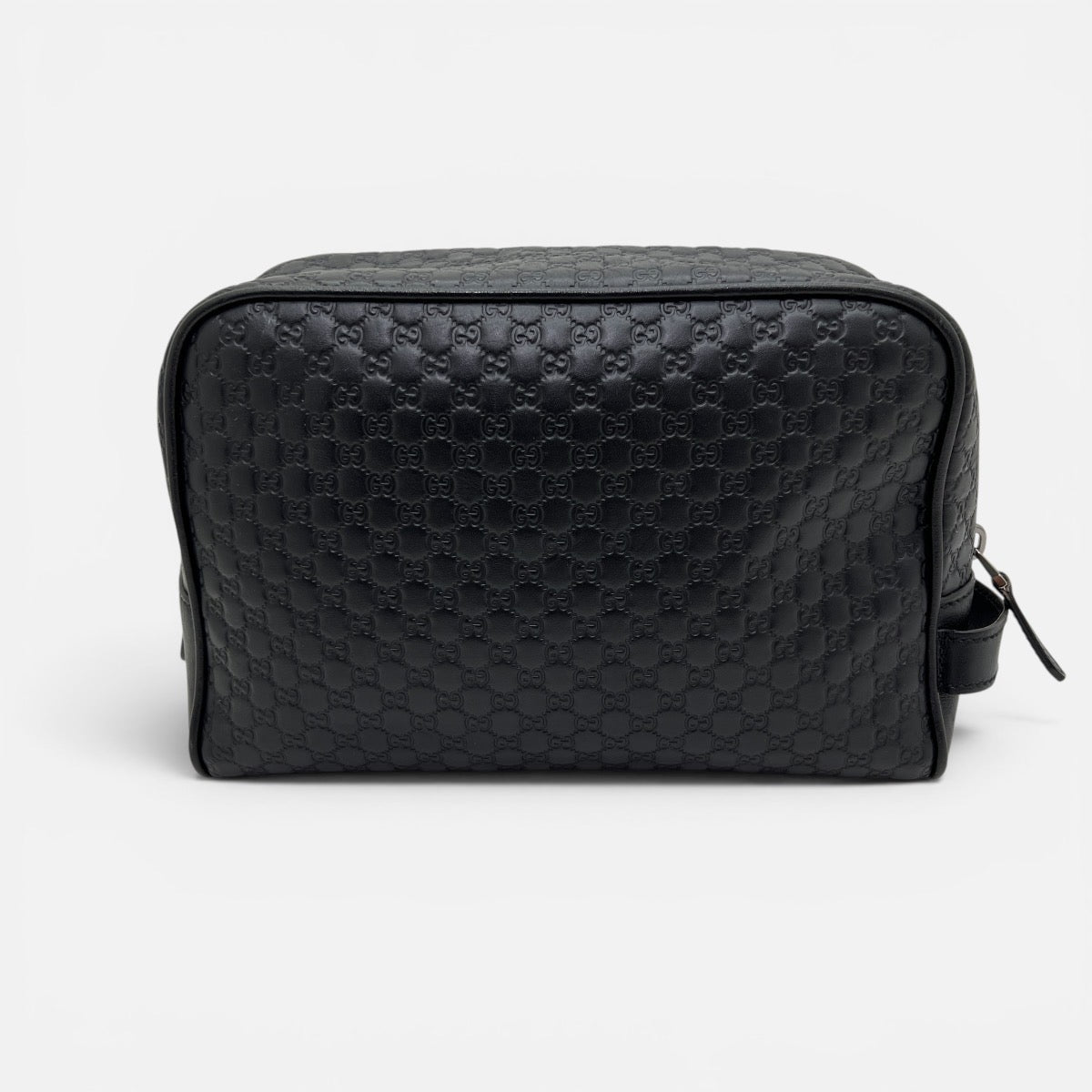 Porta necessaire in pelle Micro Guccissima
