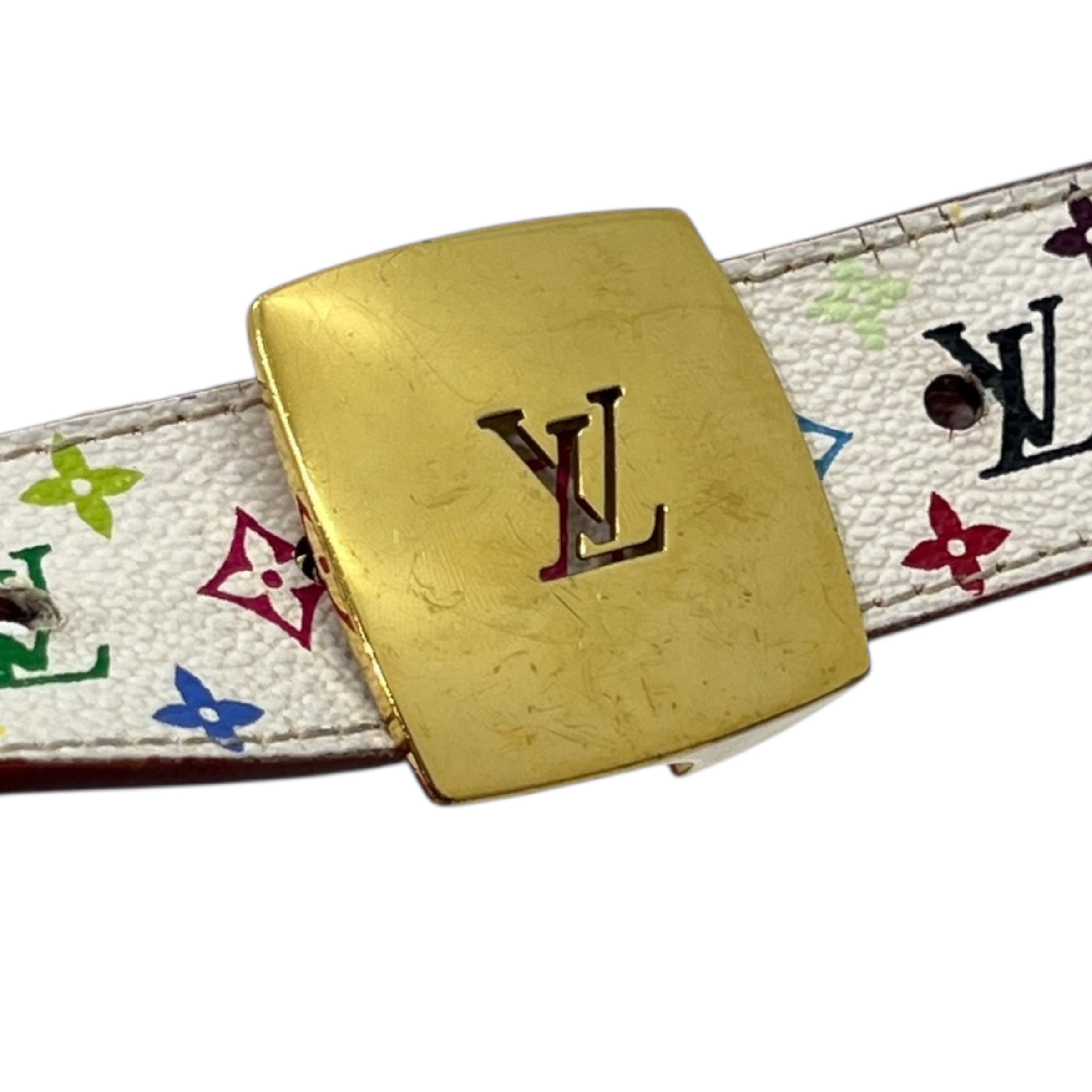 Louis Vuitton x Murakami cintura multicolor tg 90