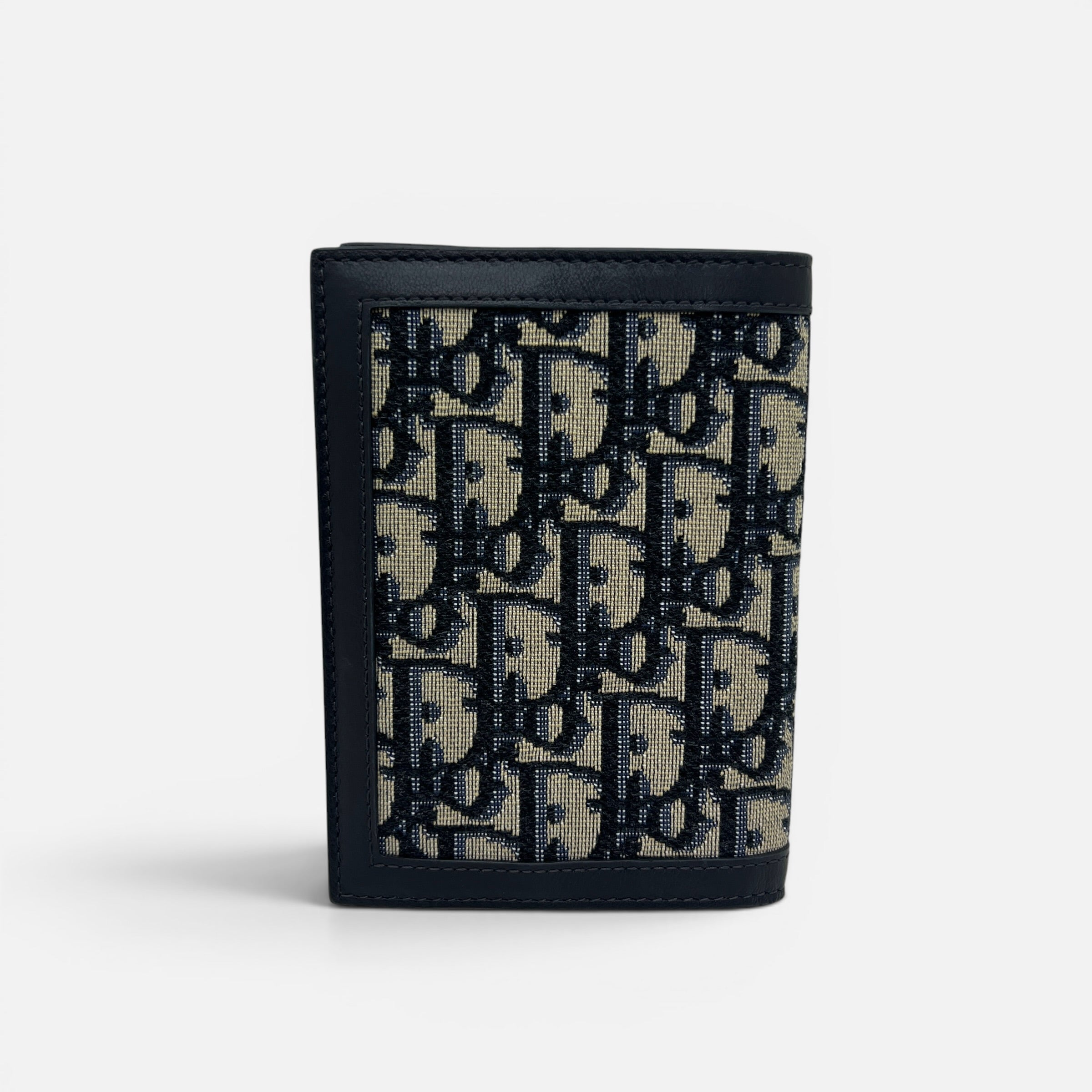 Custodia per passaporto Jacquard Oblique