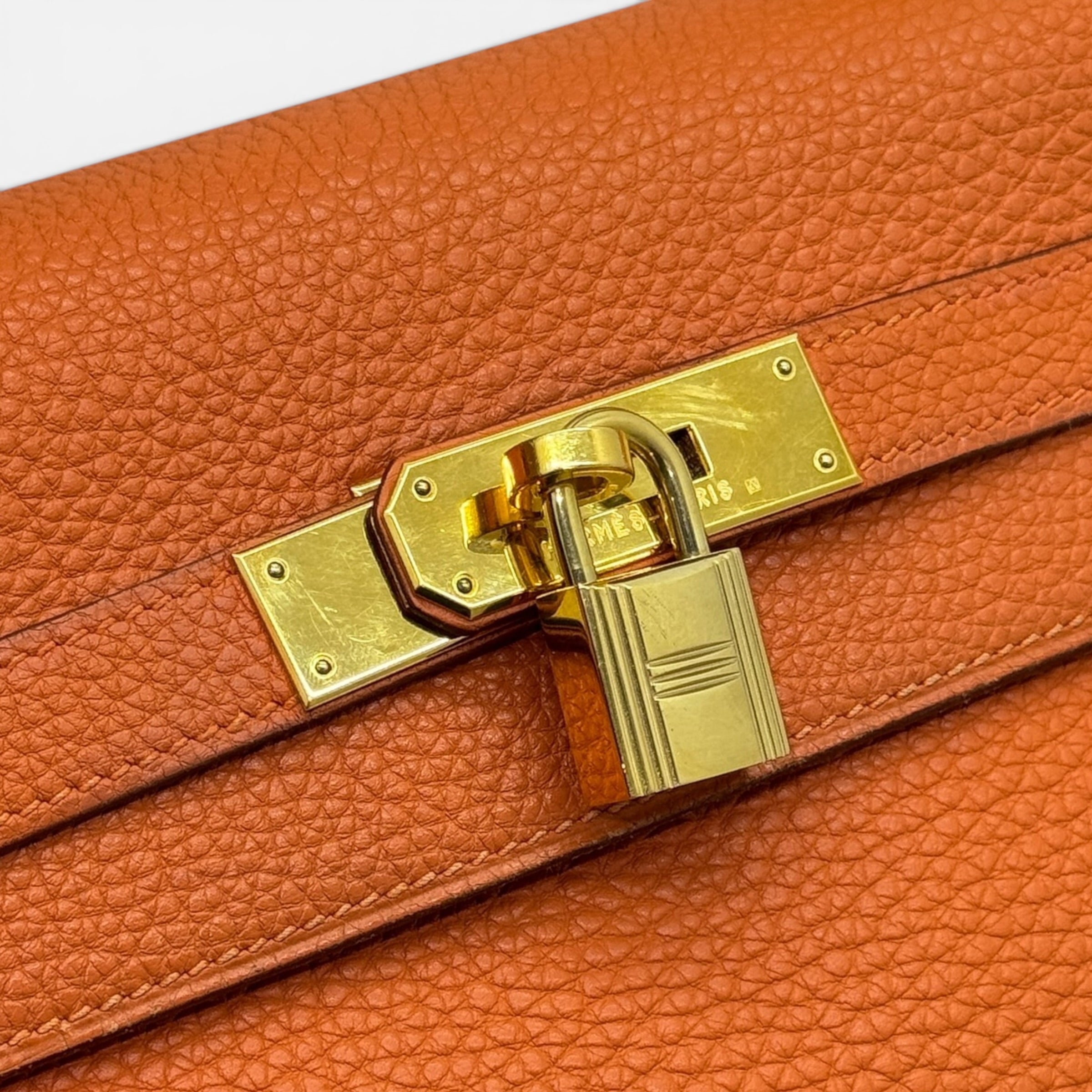 Kelly 32 Togo Orange H (2002)