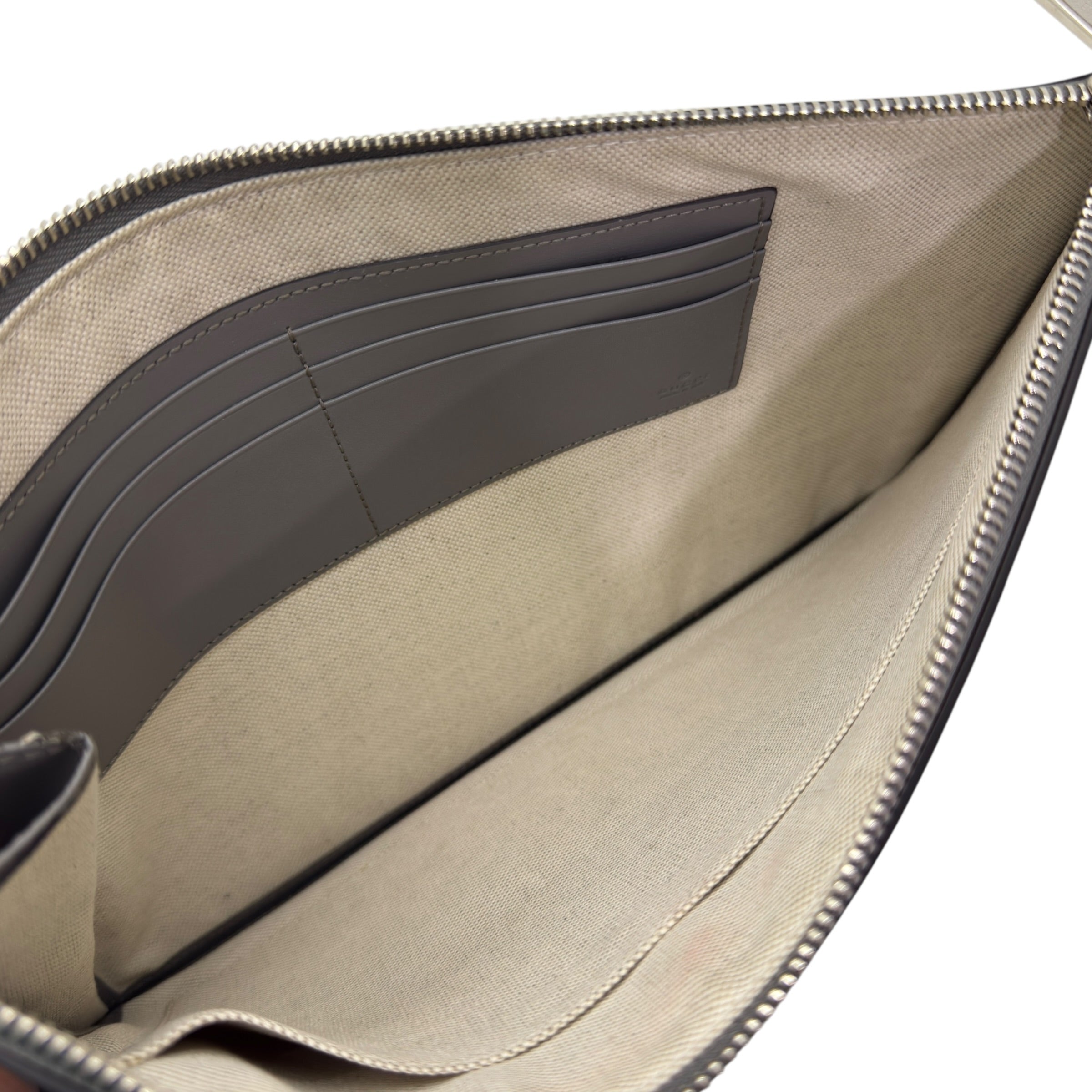 Pochette in pelle GG