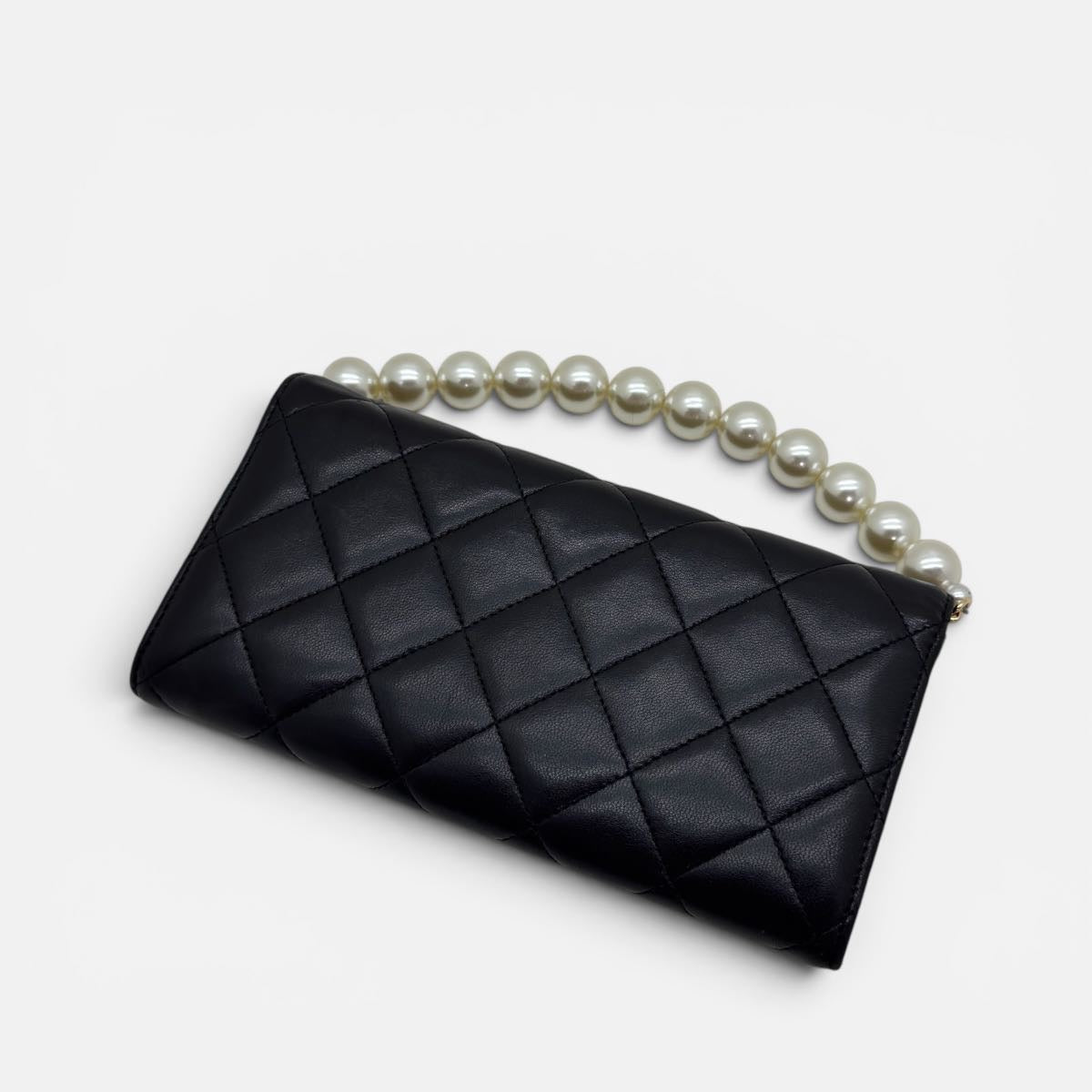 Portafoglio indossabile con perle classico