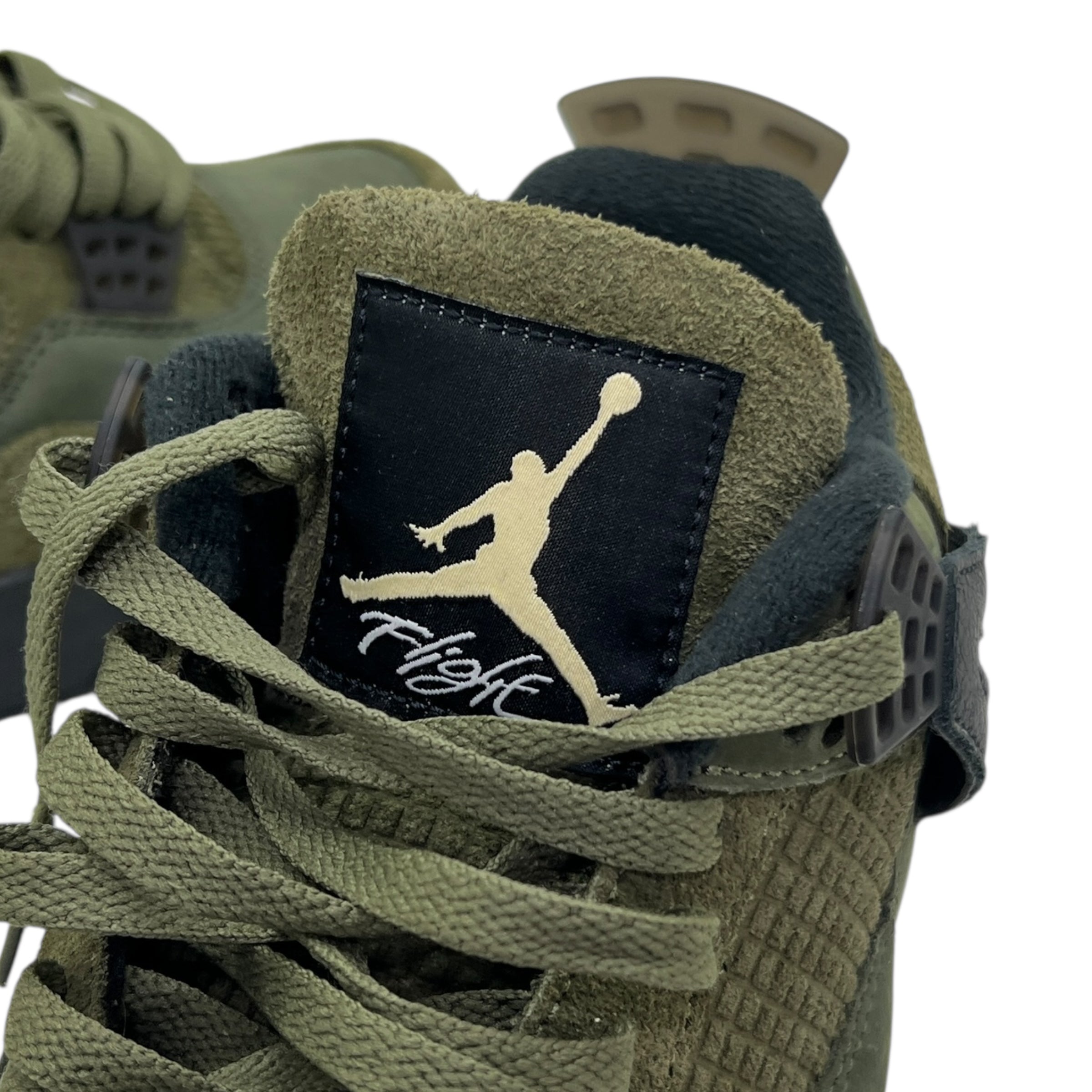 Jordan 4 Retro Craft Medium Olive taglia 42
