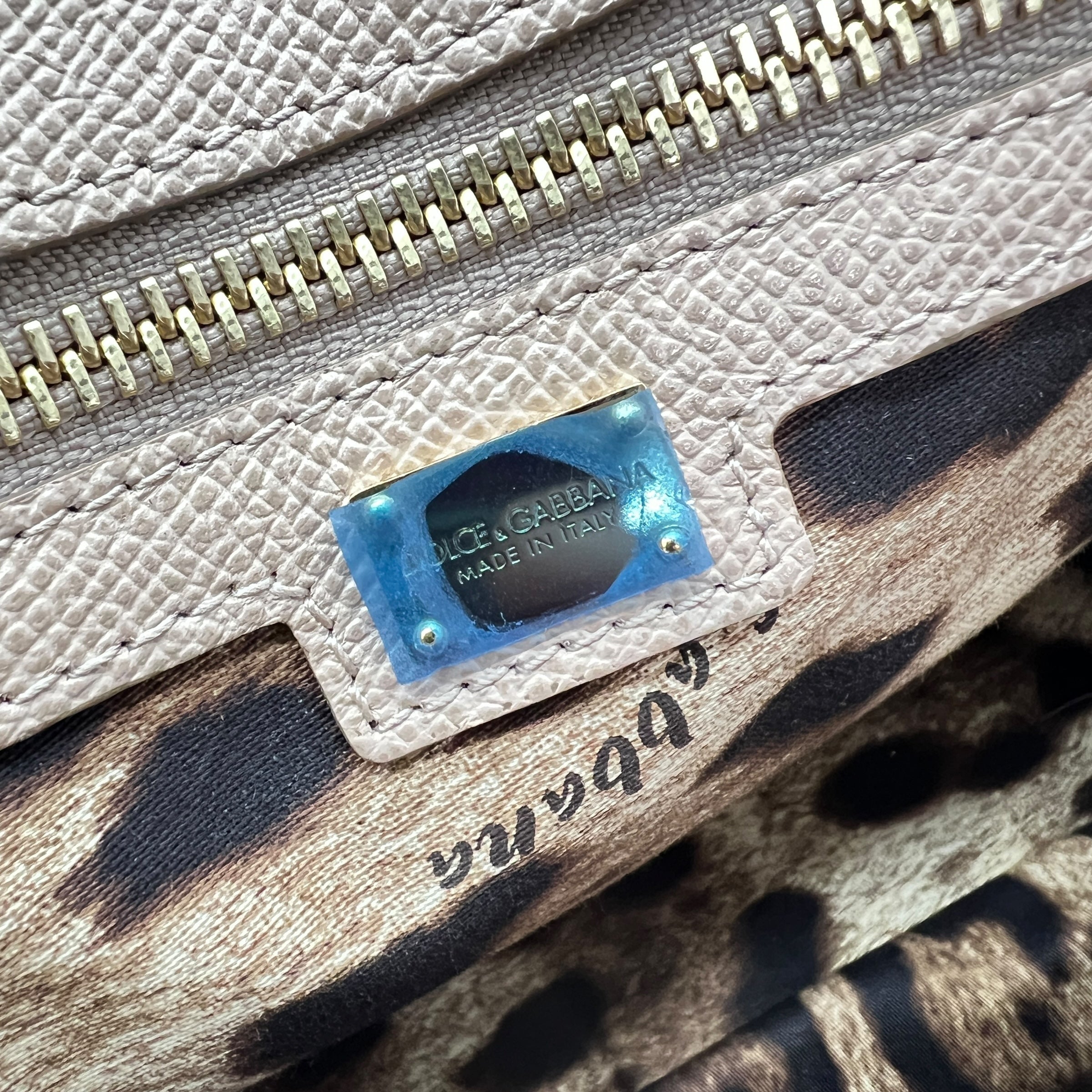 DOLCE & GABBANA SICILY GRANDE BORSA A MANO CON TRACOLLA