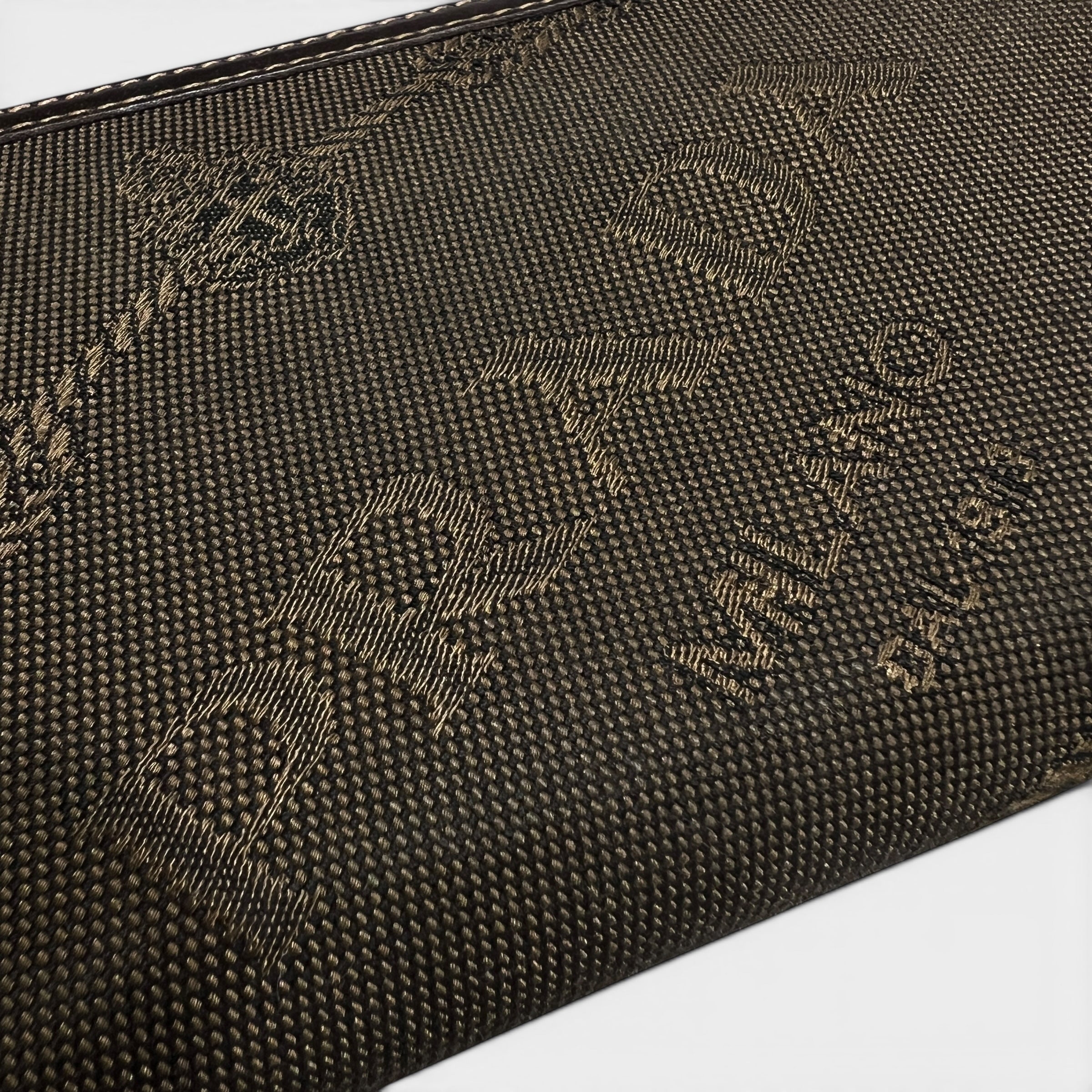 Portafoglio vintage con zip
