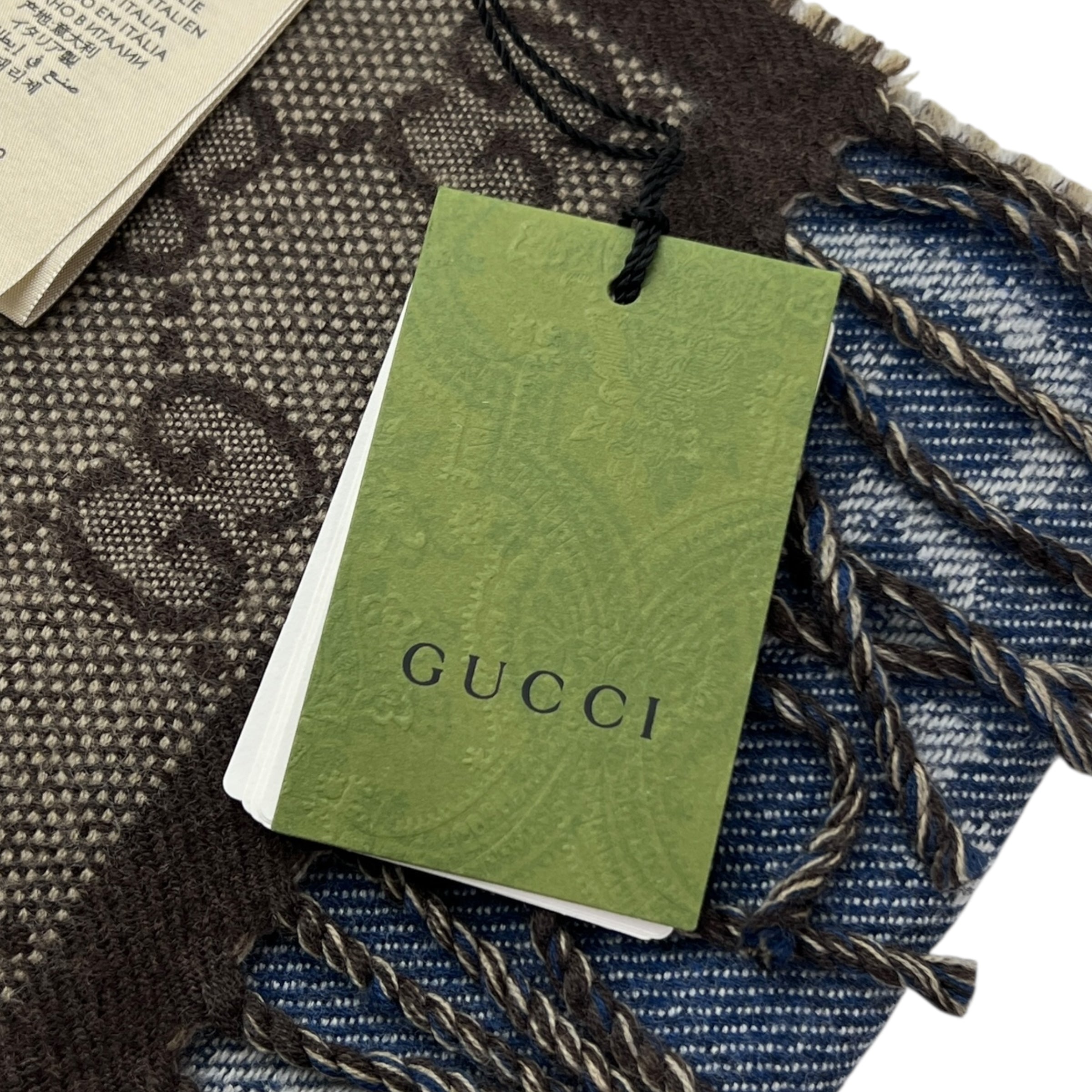 Sciarpa in lana GG jacquard