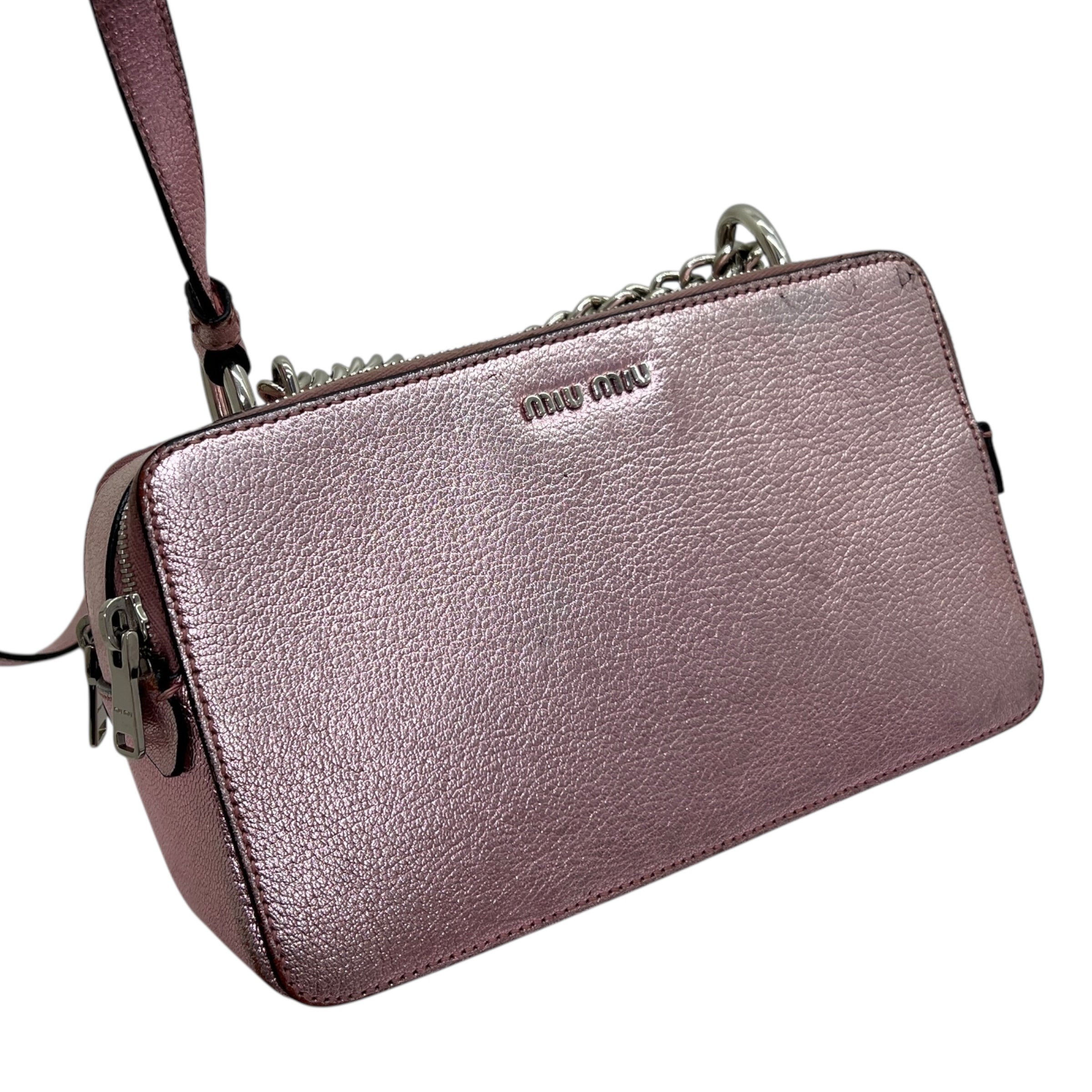 Miu Miu camera bag in pelle