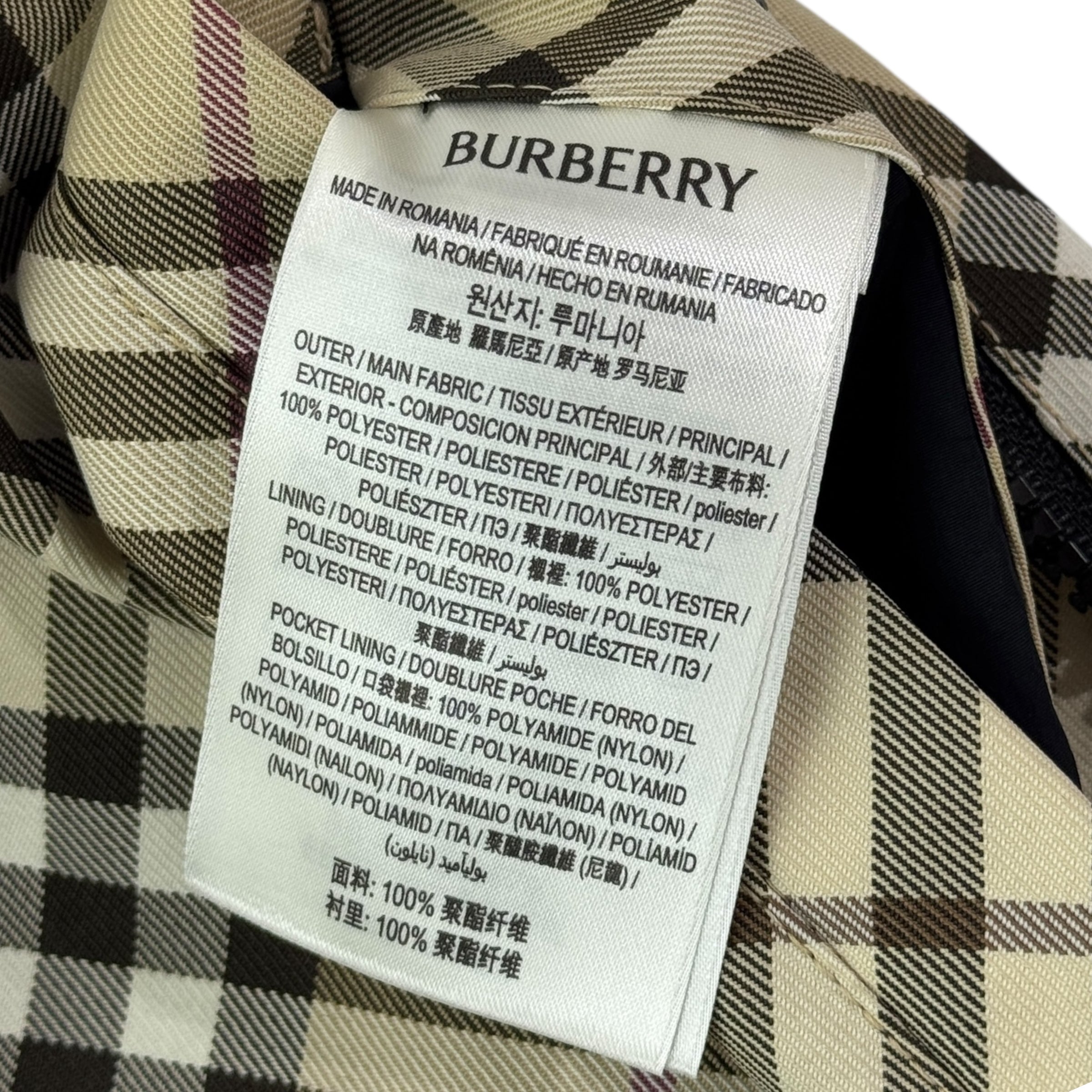 Giubbotto in nylon taglia M