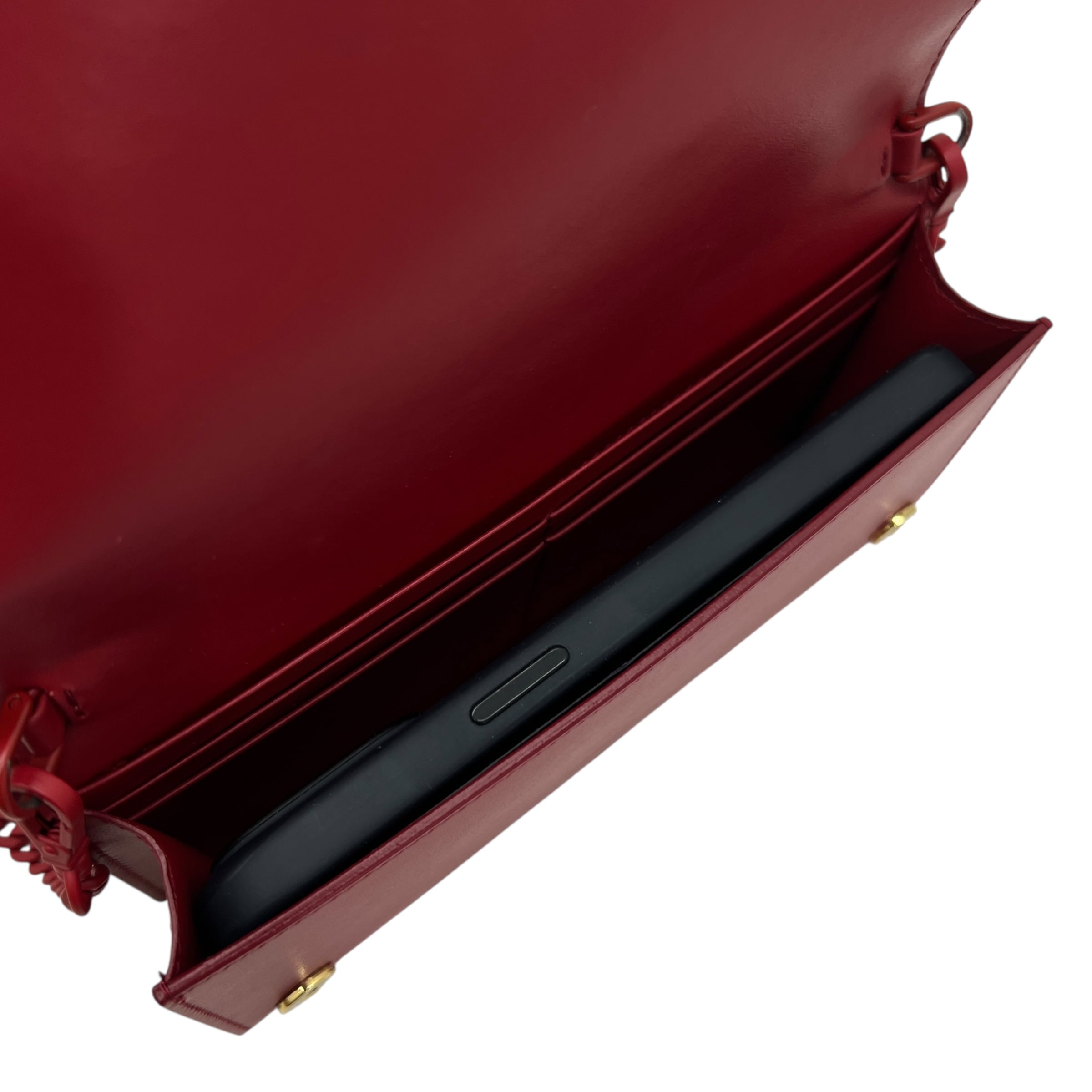Portafoglio Cahier con catena