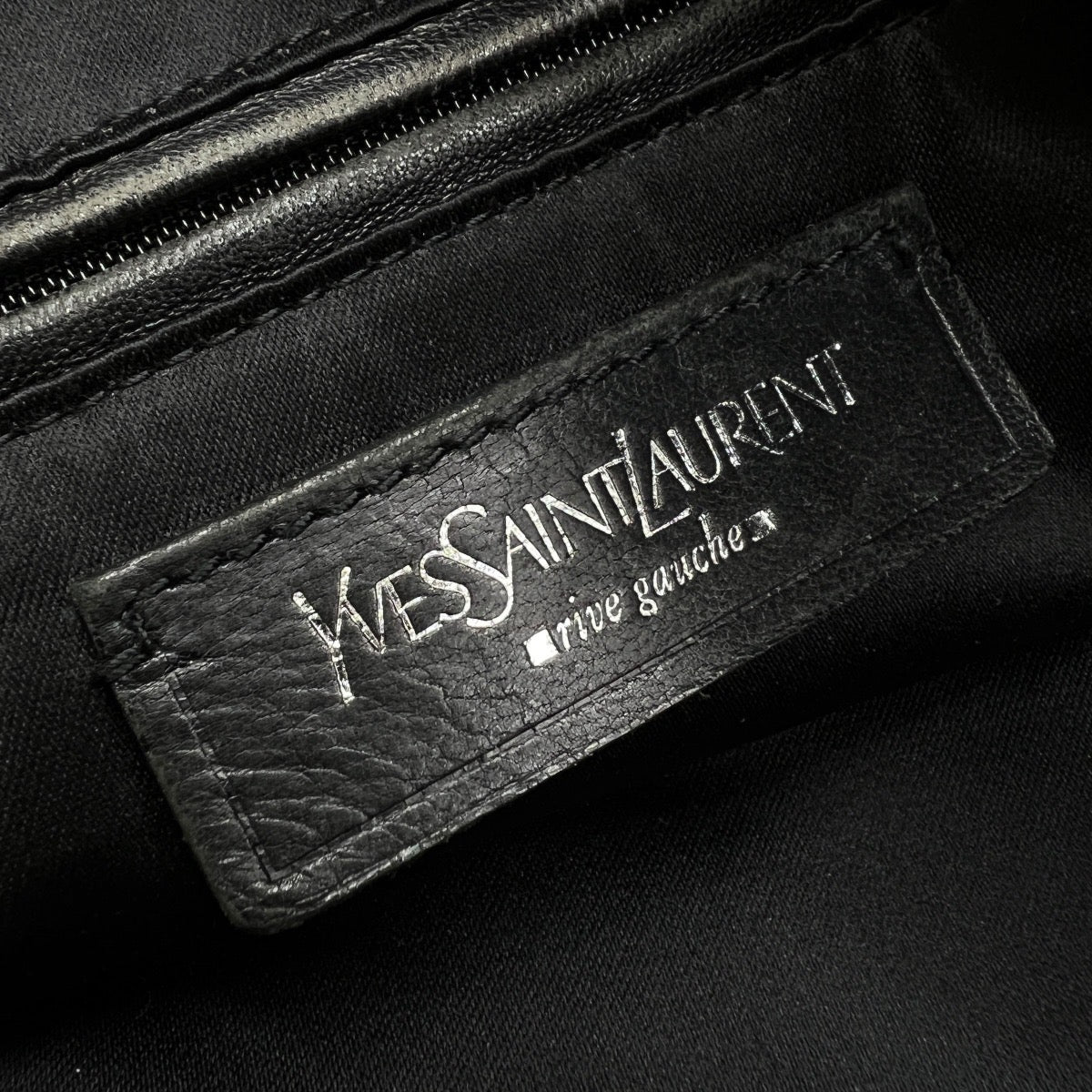 Borsa shopping in tela e pelle