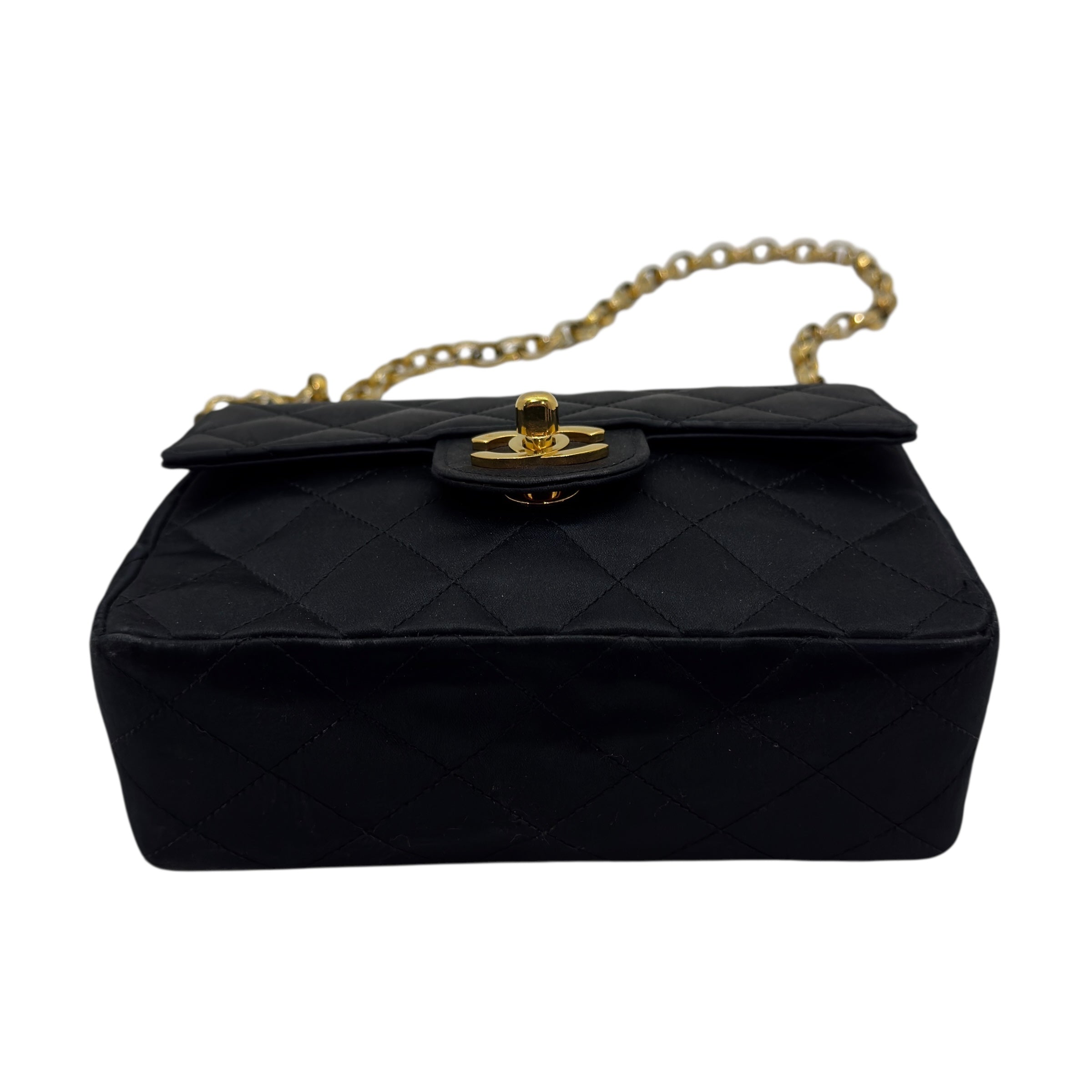 Borsa Classica mini vintage in raso