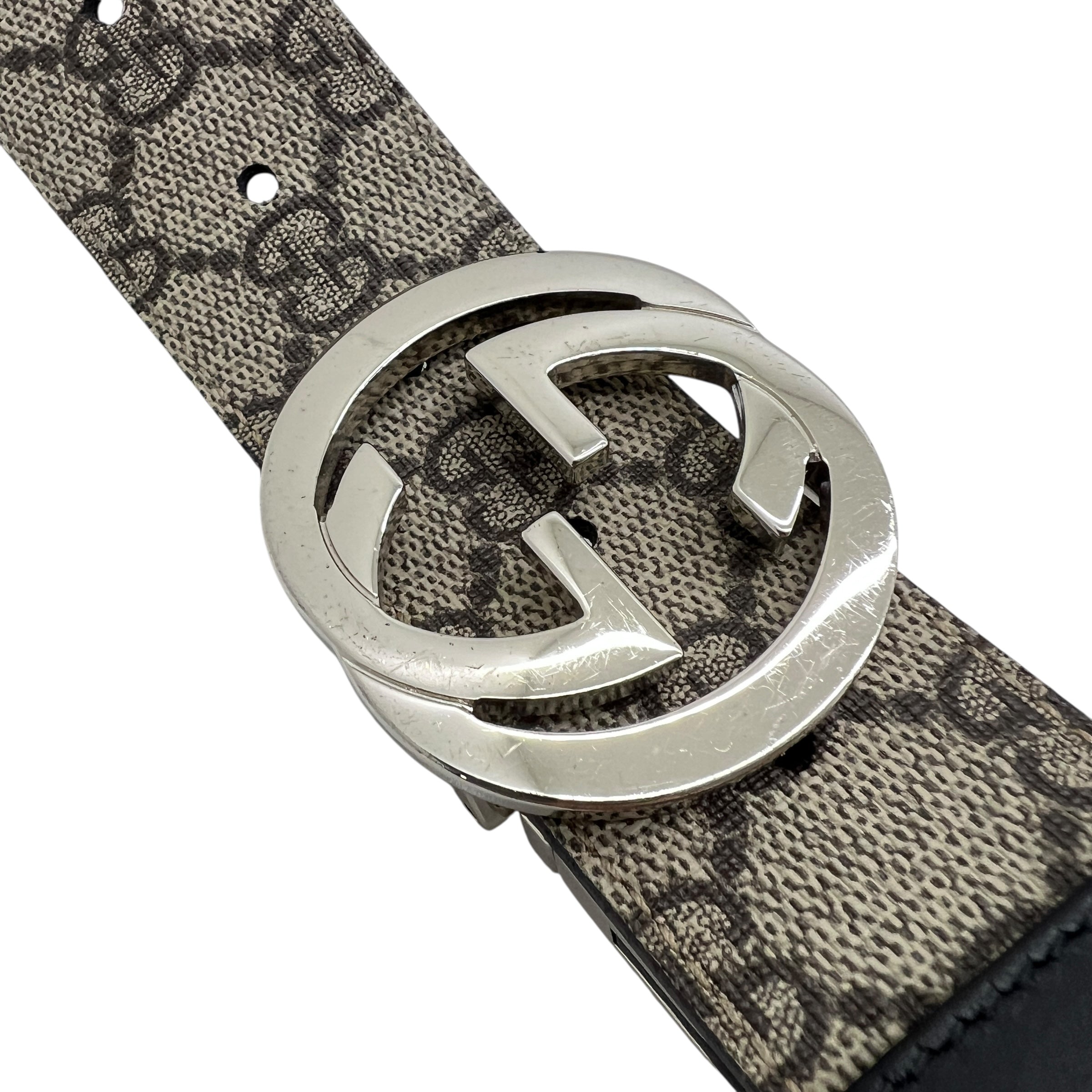 Cintura reversibile fibbia Incrocio GG taglia 115