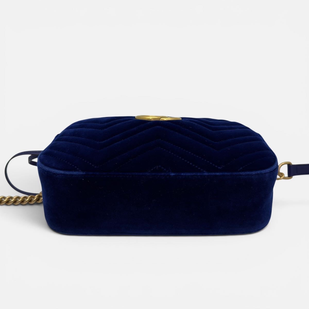 Camera bag GG Marmont in velluto