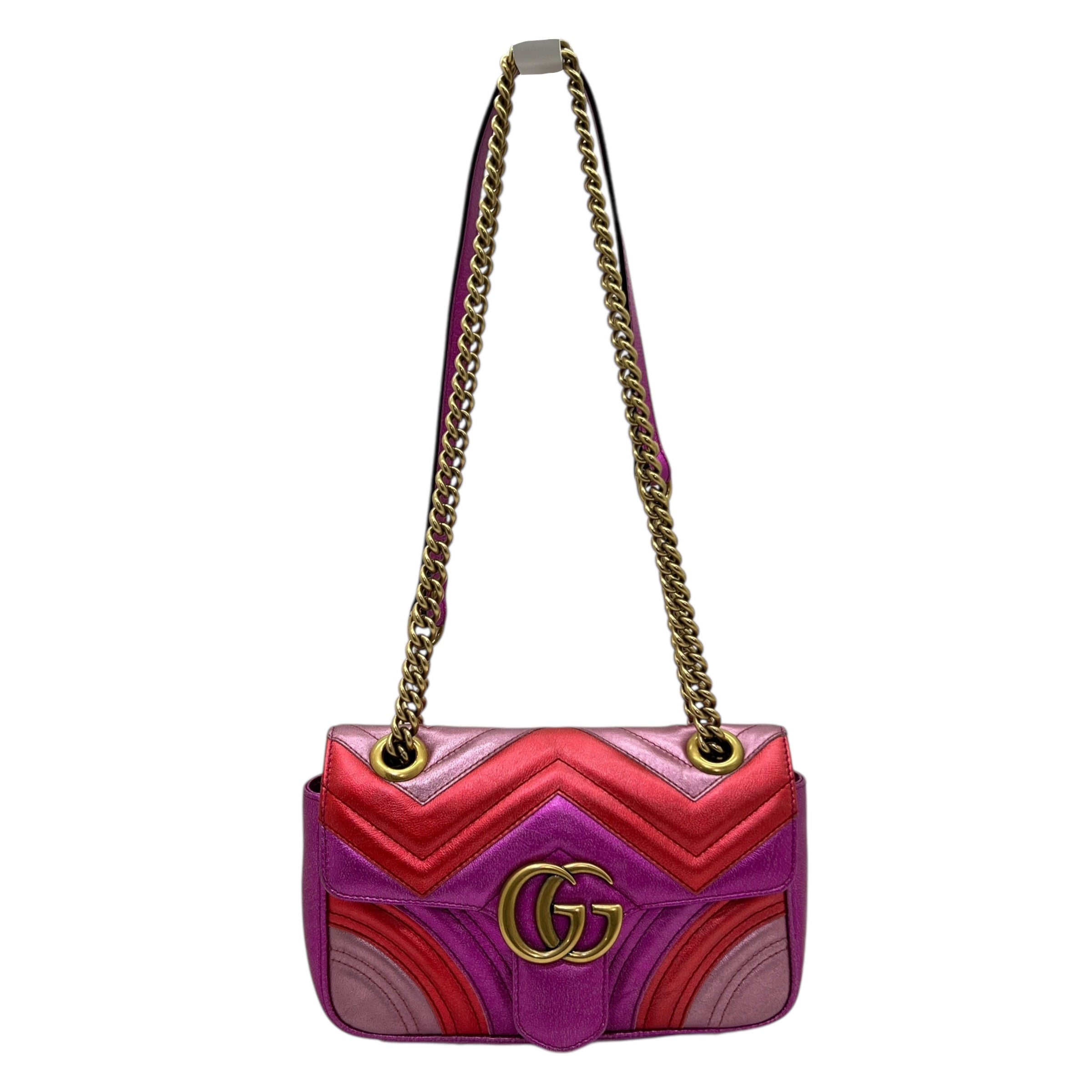 Borsa a spalla GG Marmont misura piccola