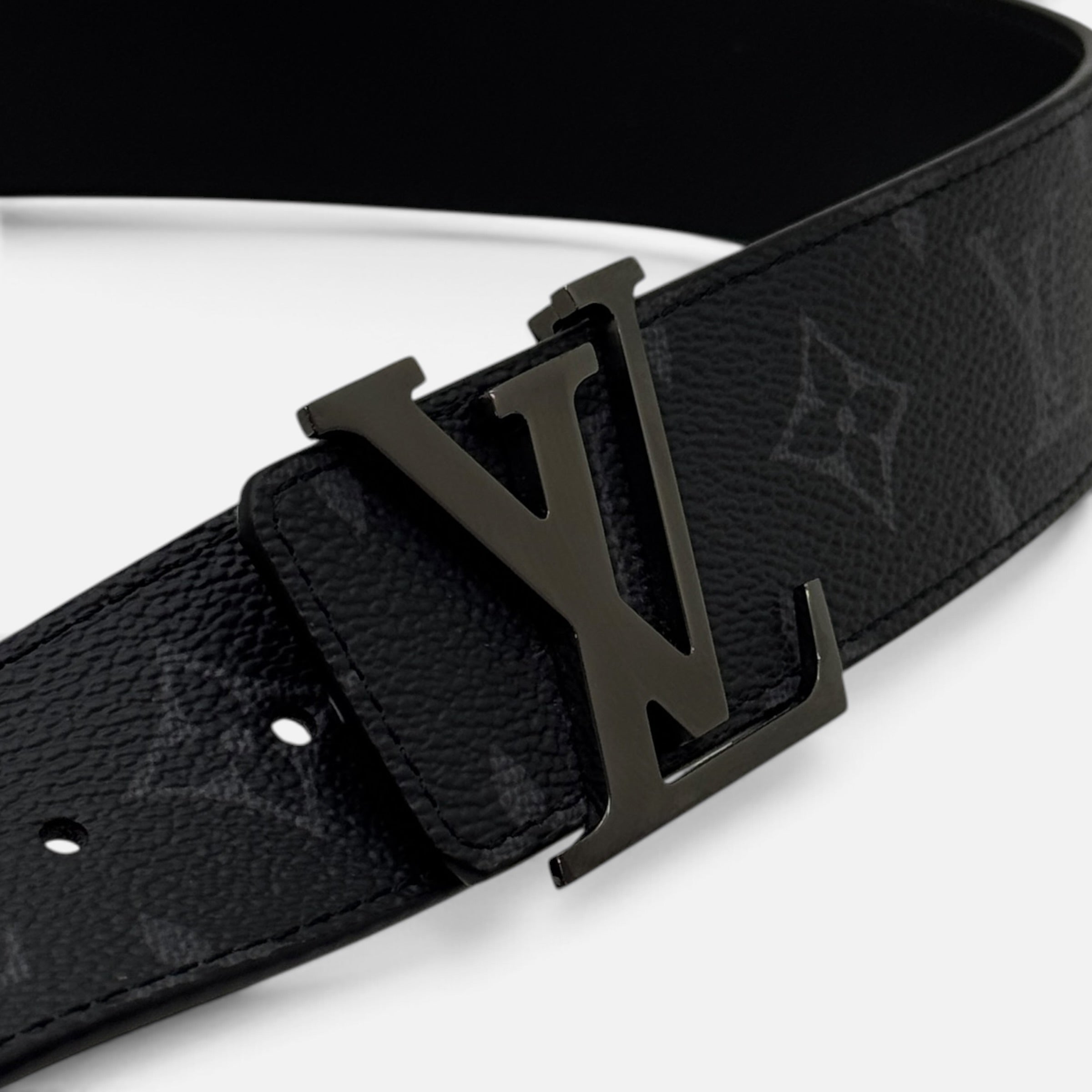 Cintura LV Initiales 40 mm reversibile taglia 90