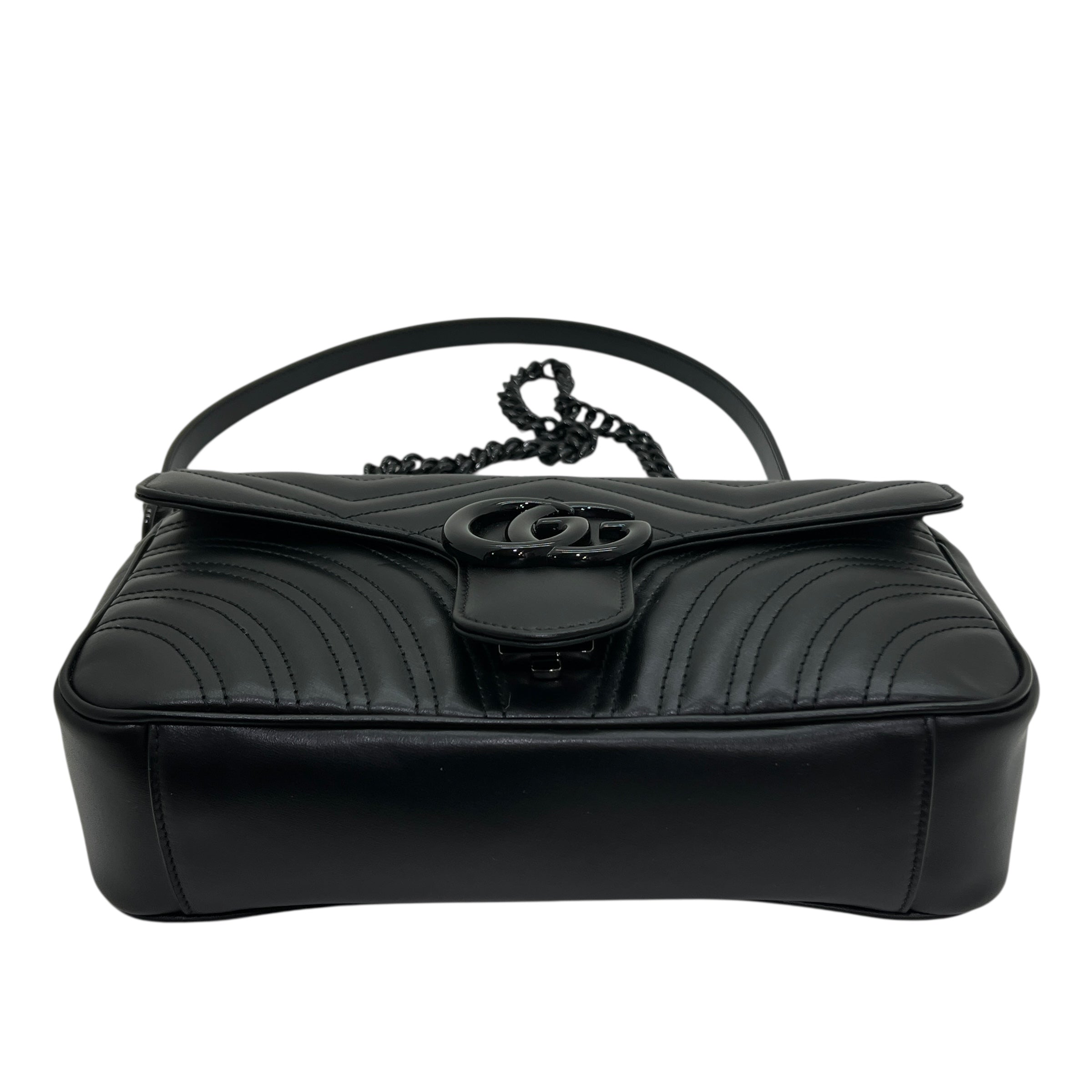 Borsa a spalla GG Marmont misura media