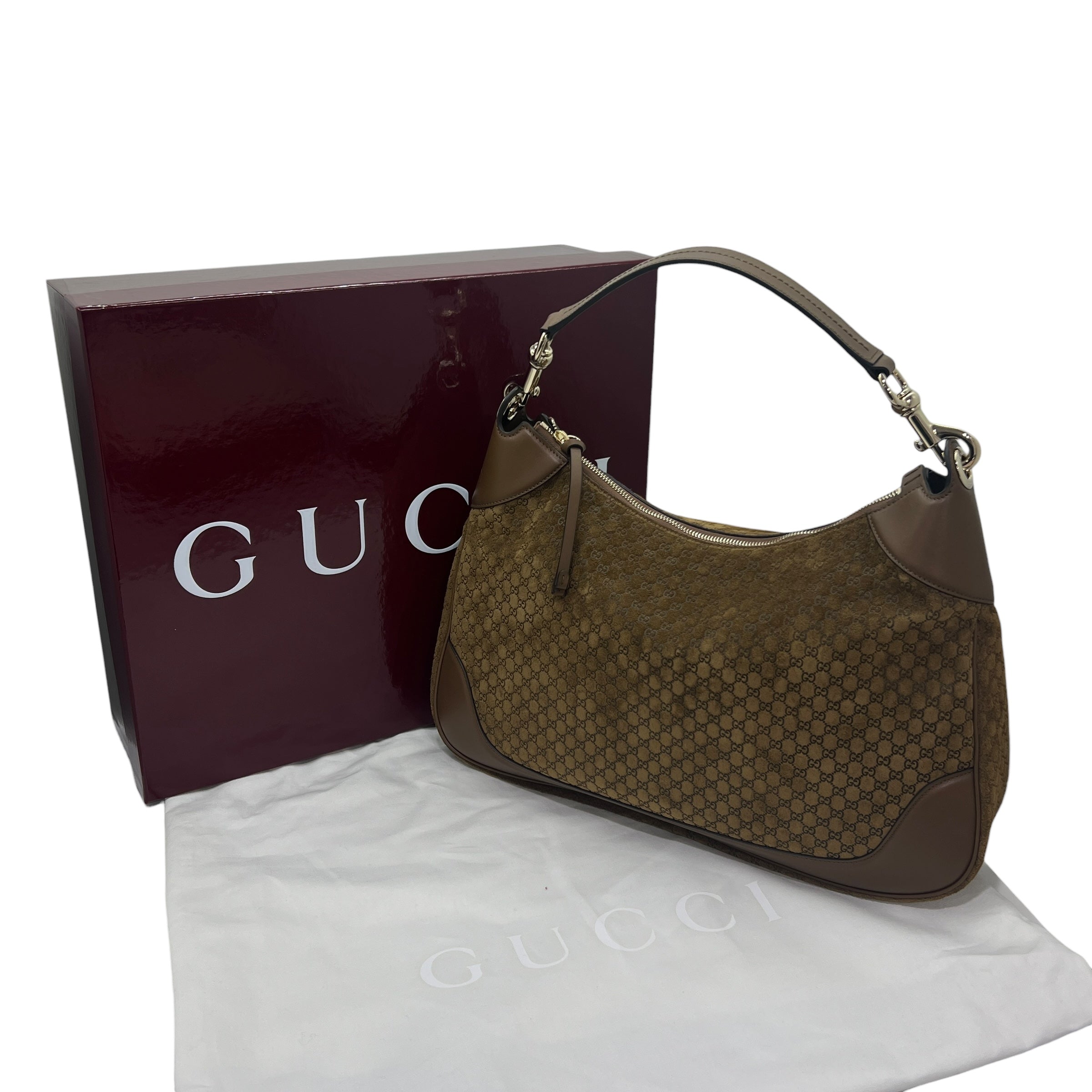 Borsa a spalla Gucci B misura media