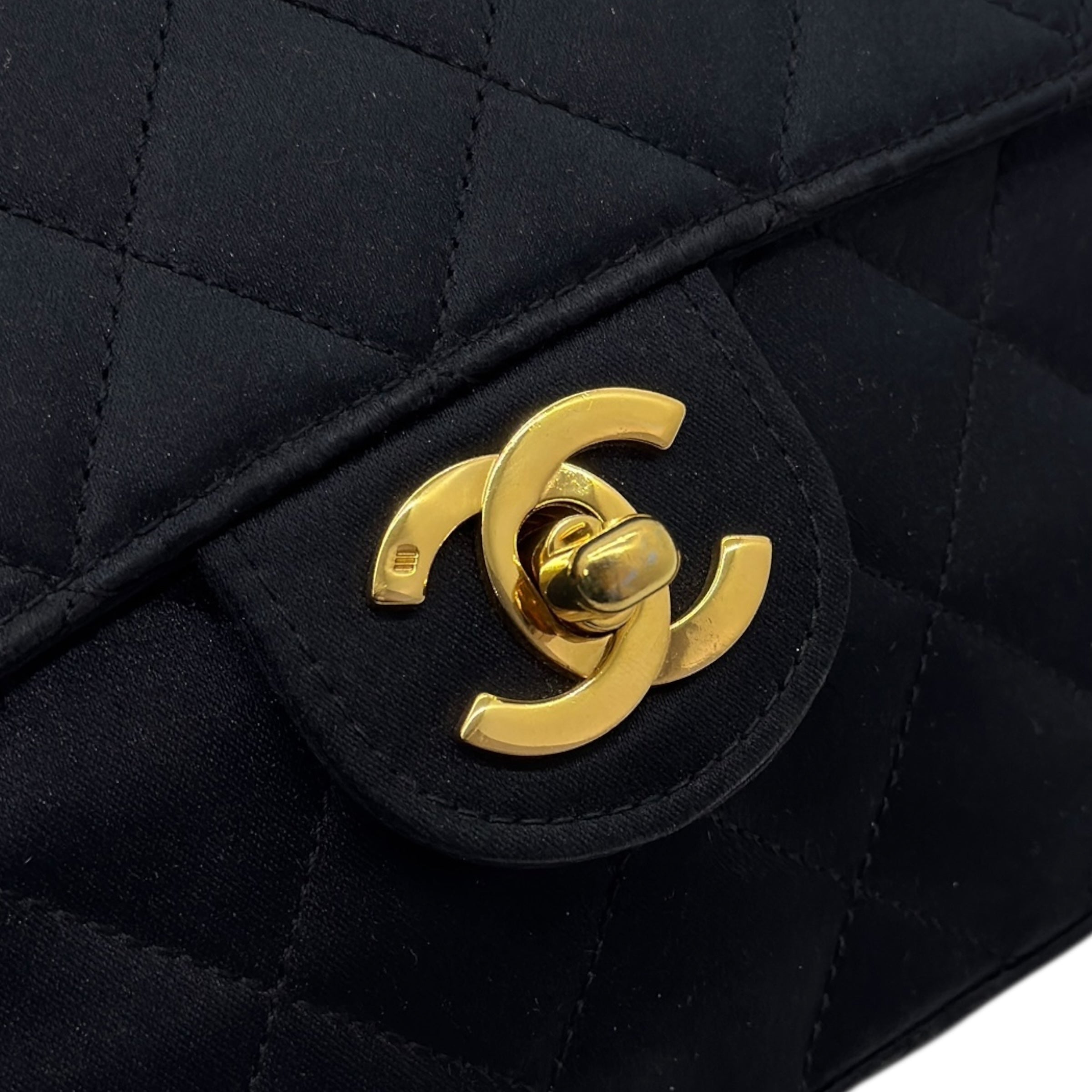 Borsa Classica mini vintage in raso