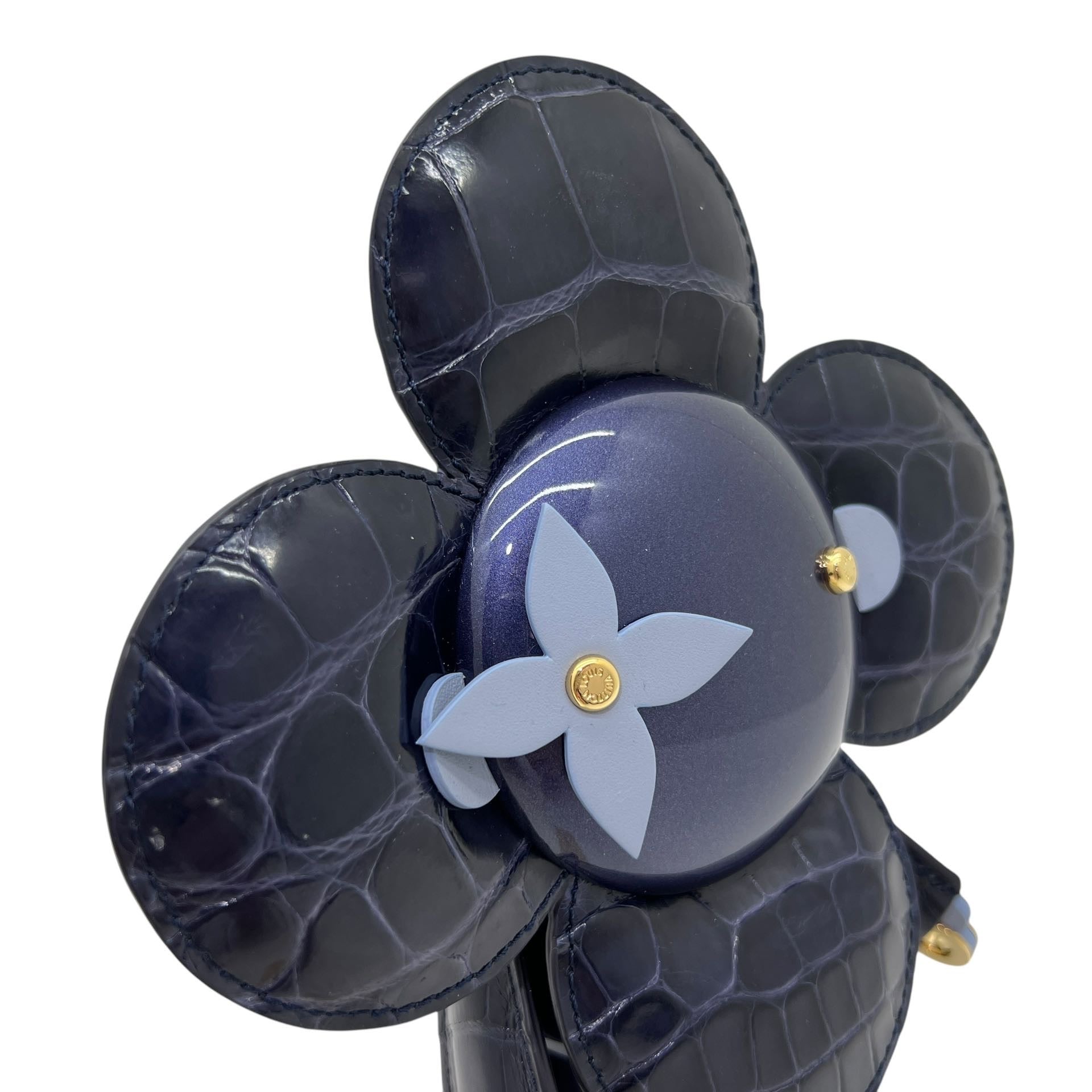 Louis Vuitton Mascotte Vivienne Exotic blu