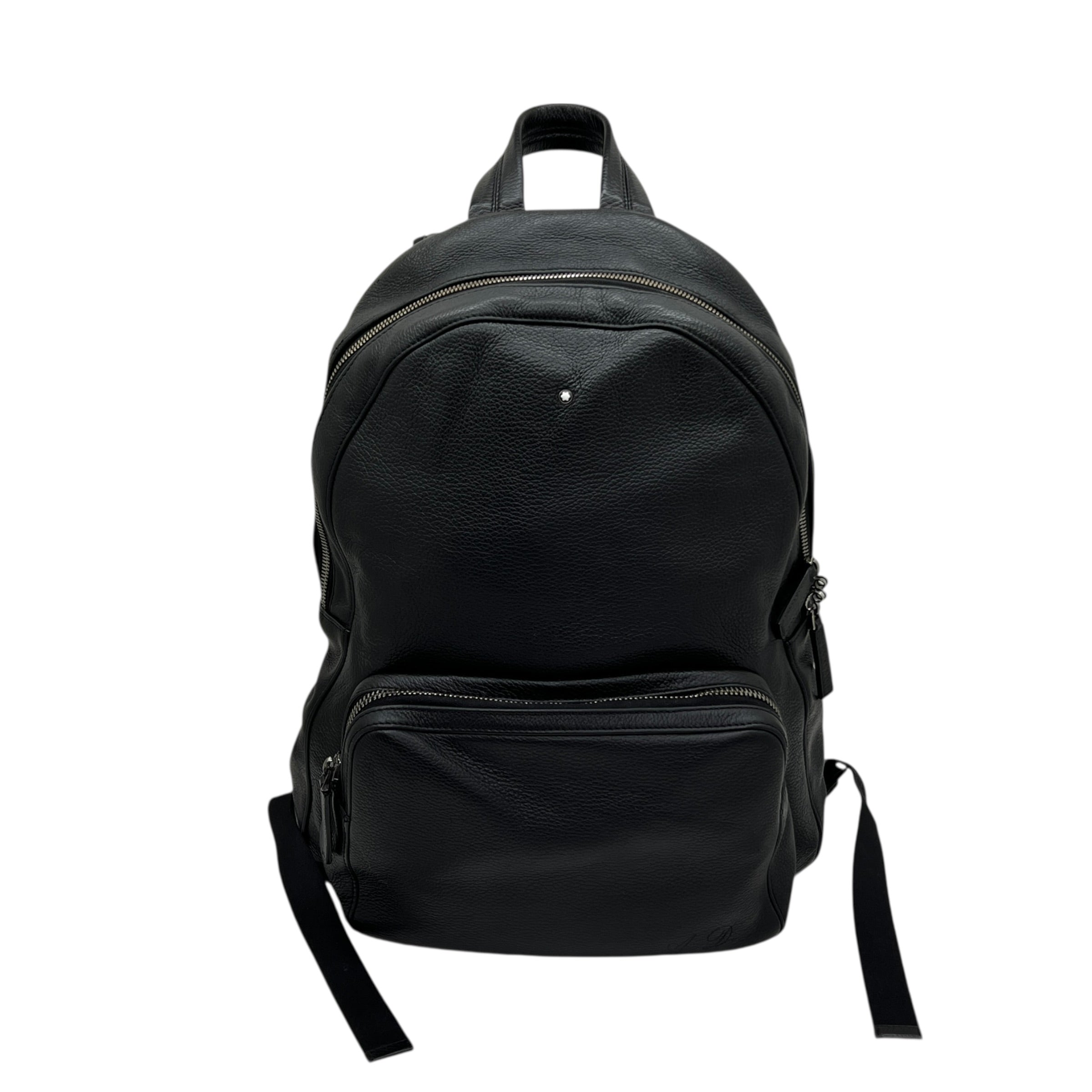 Zaino Meisterstück in pelle Soft Grain con iniziali