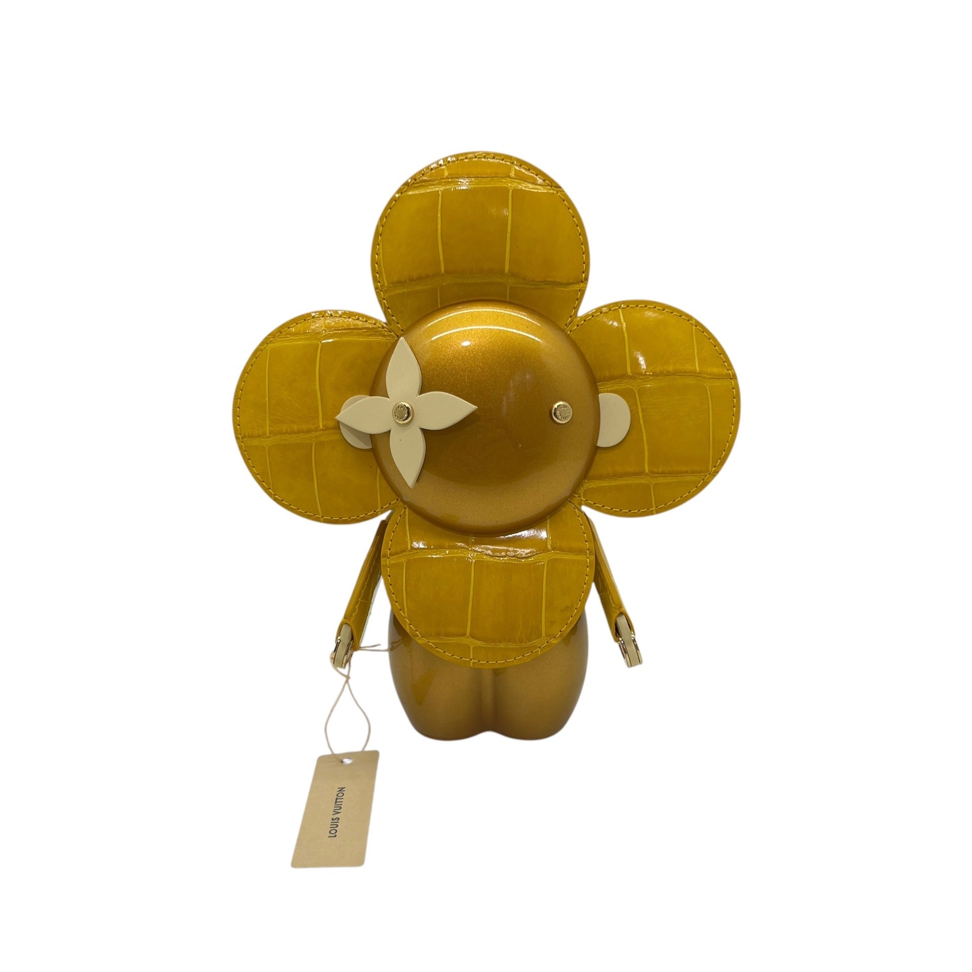 Louis Vuitton Mascotte Vivienne Exotic giallo
