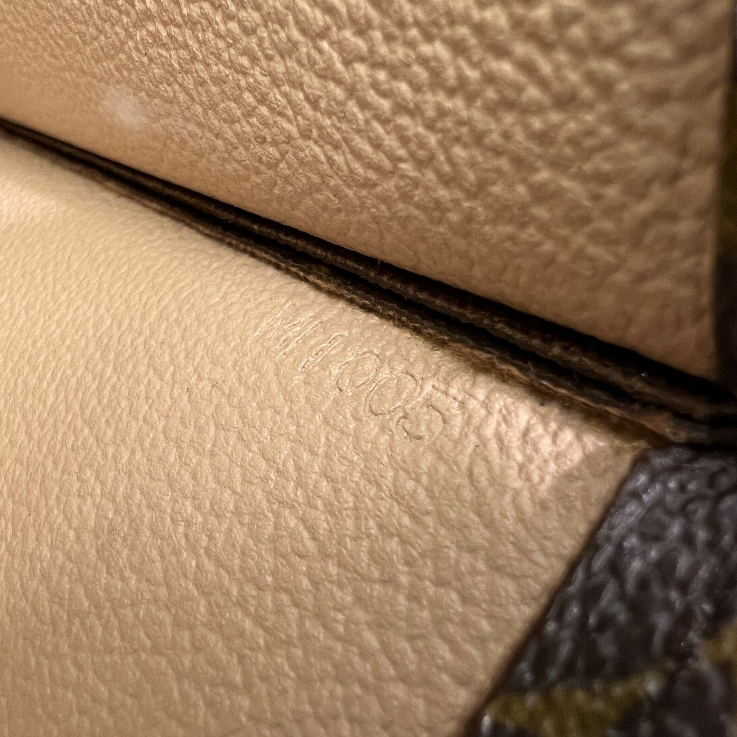 Sac Plat GM Monogram