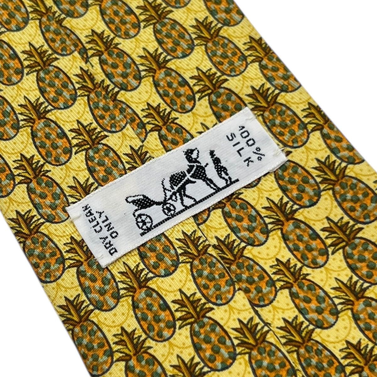 Hermès cravatta in seta