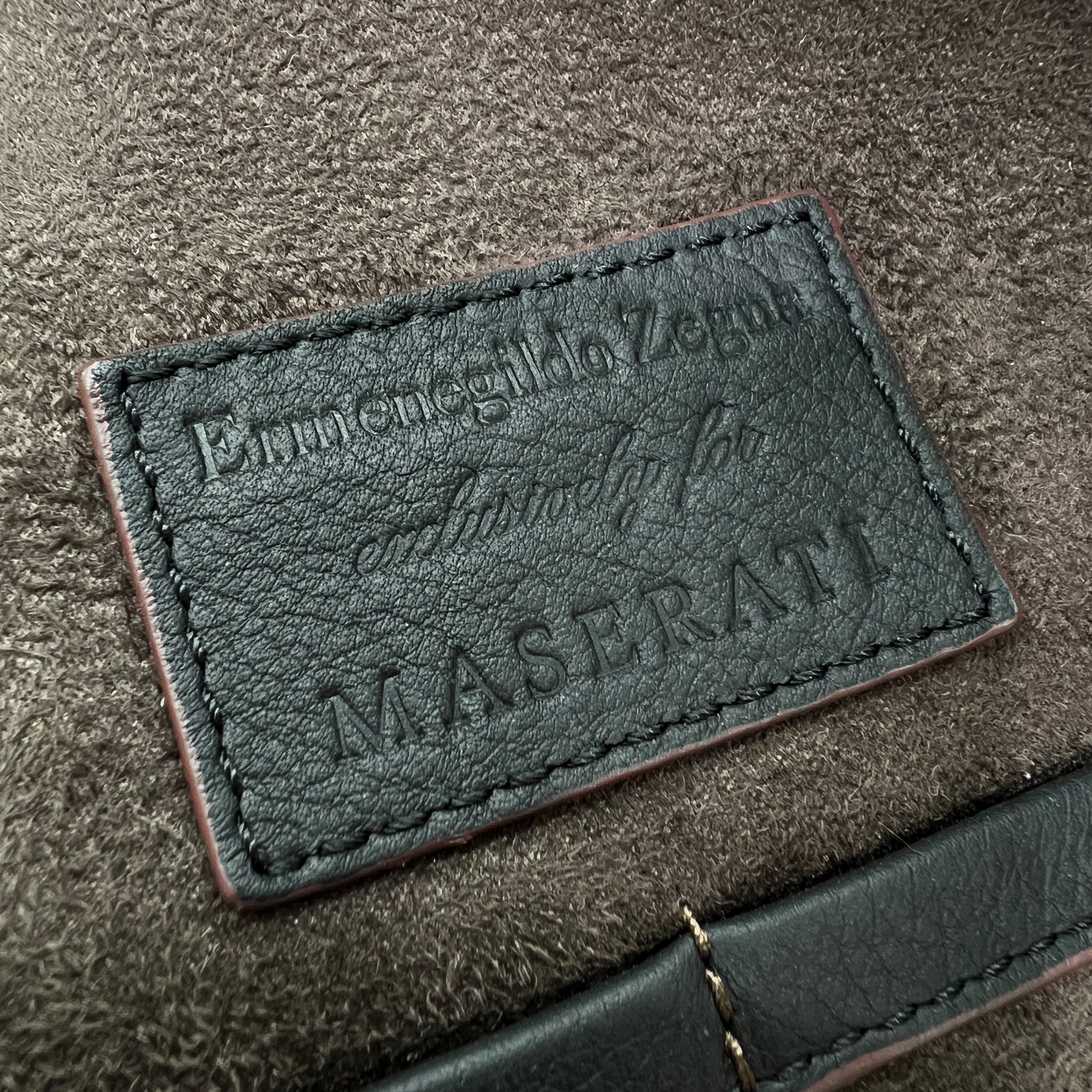 X Maserati borsa da viaggio capsule collection (cabinabile)