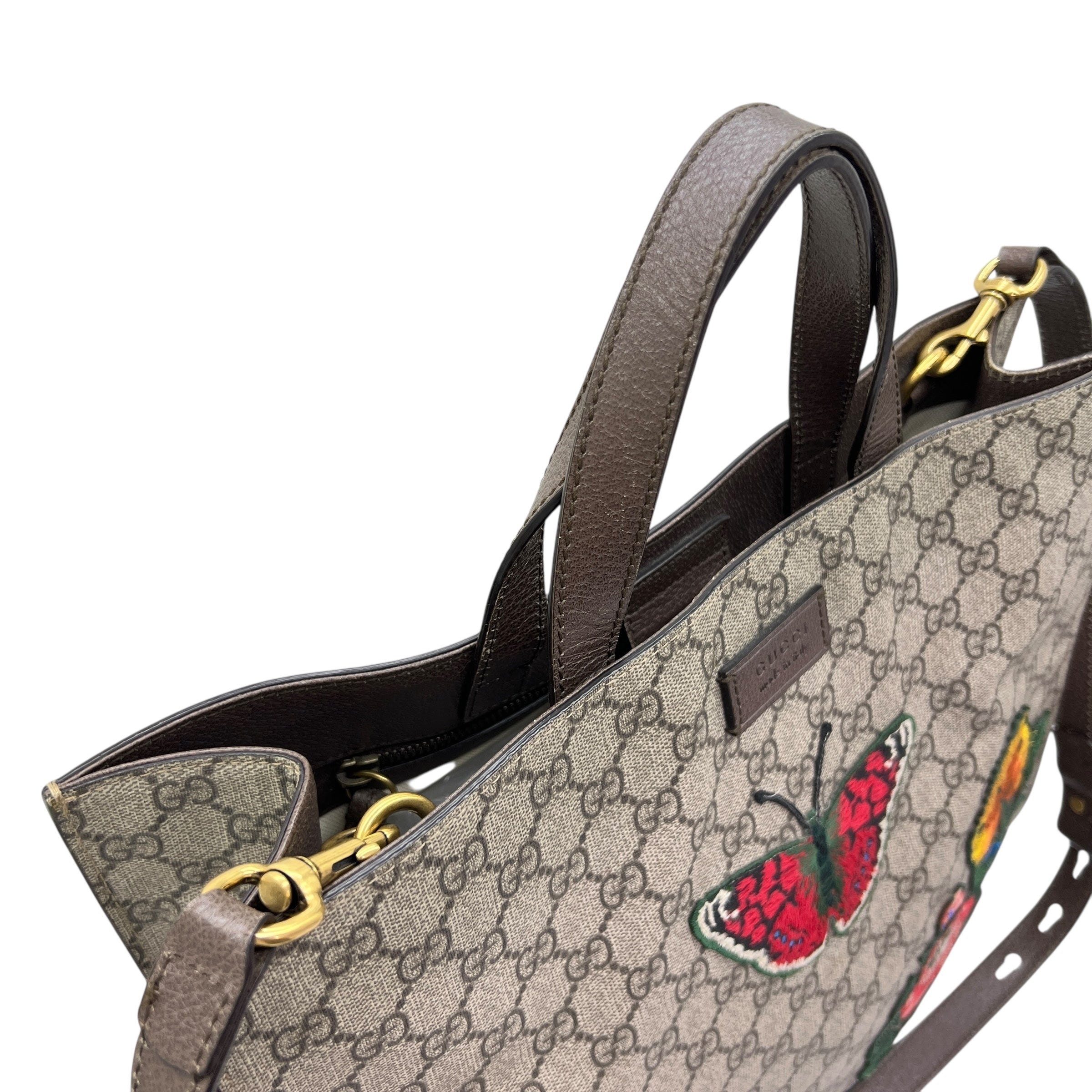 Gucci borsa shopping con tracolla