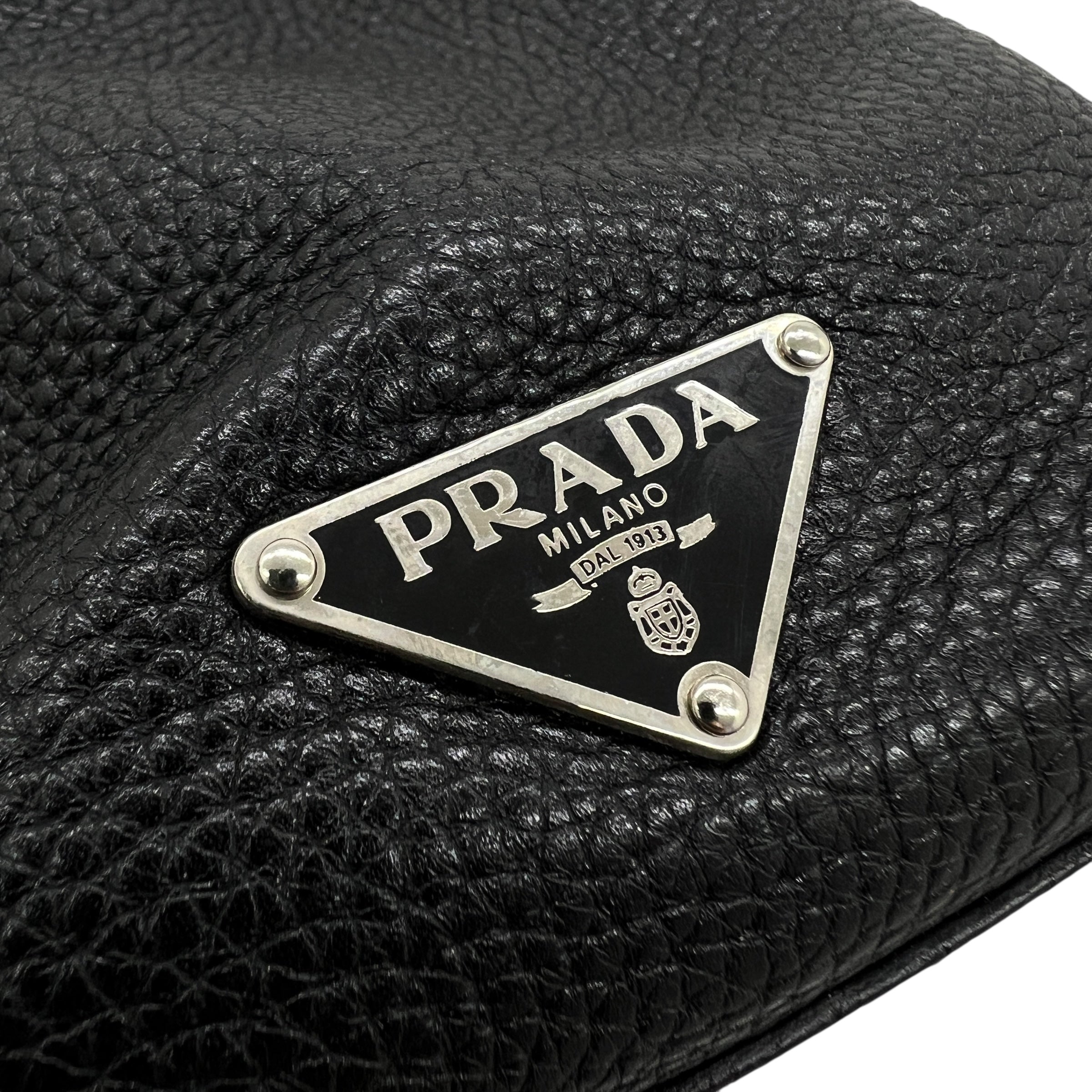 Clasp borsa in pelle daino