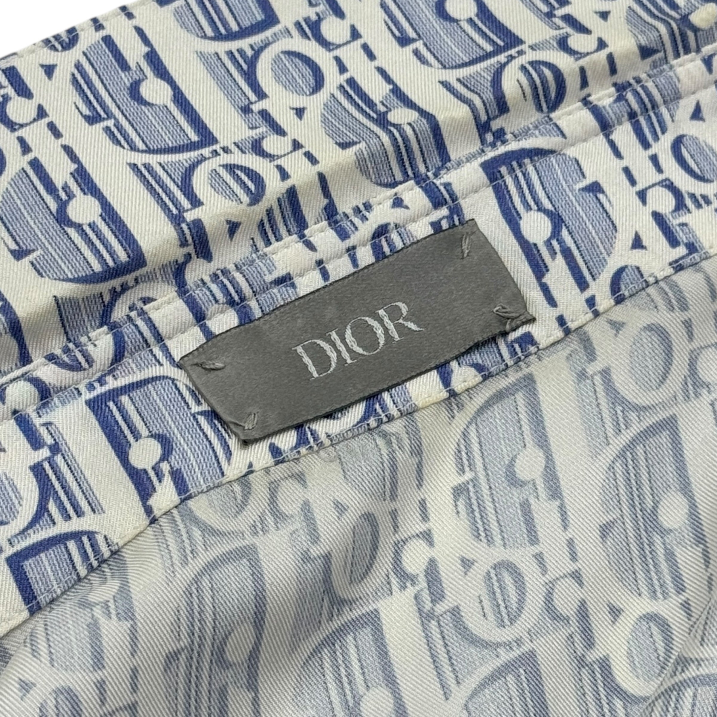 Camicia in seta Dior Oblique taglia XL
