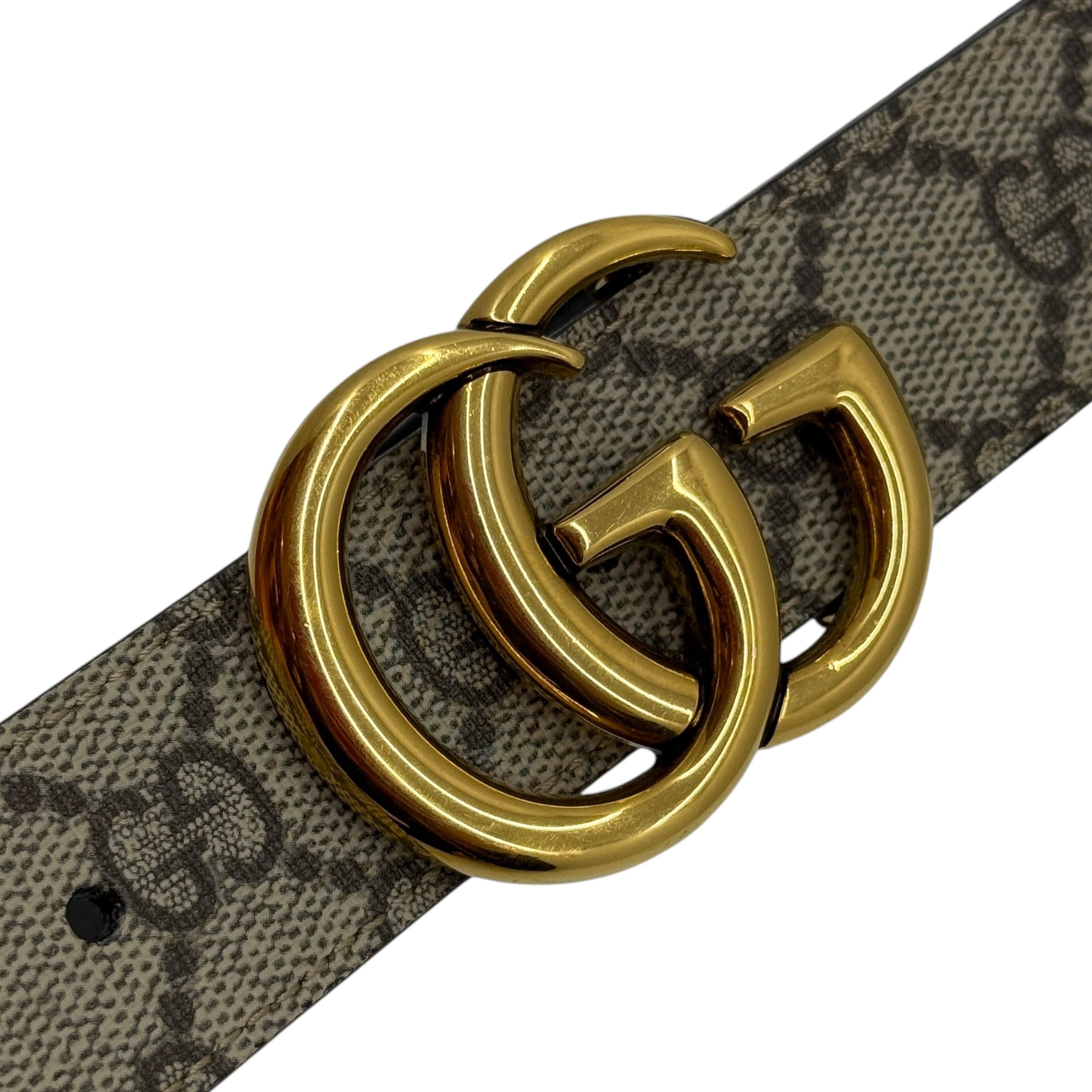 Cintura reversibile GG Marmont taglia 70