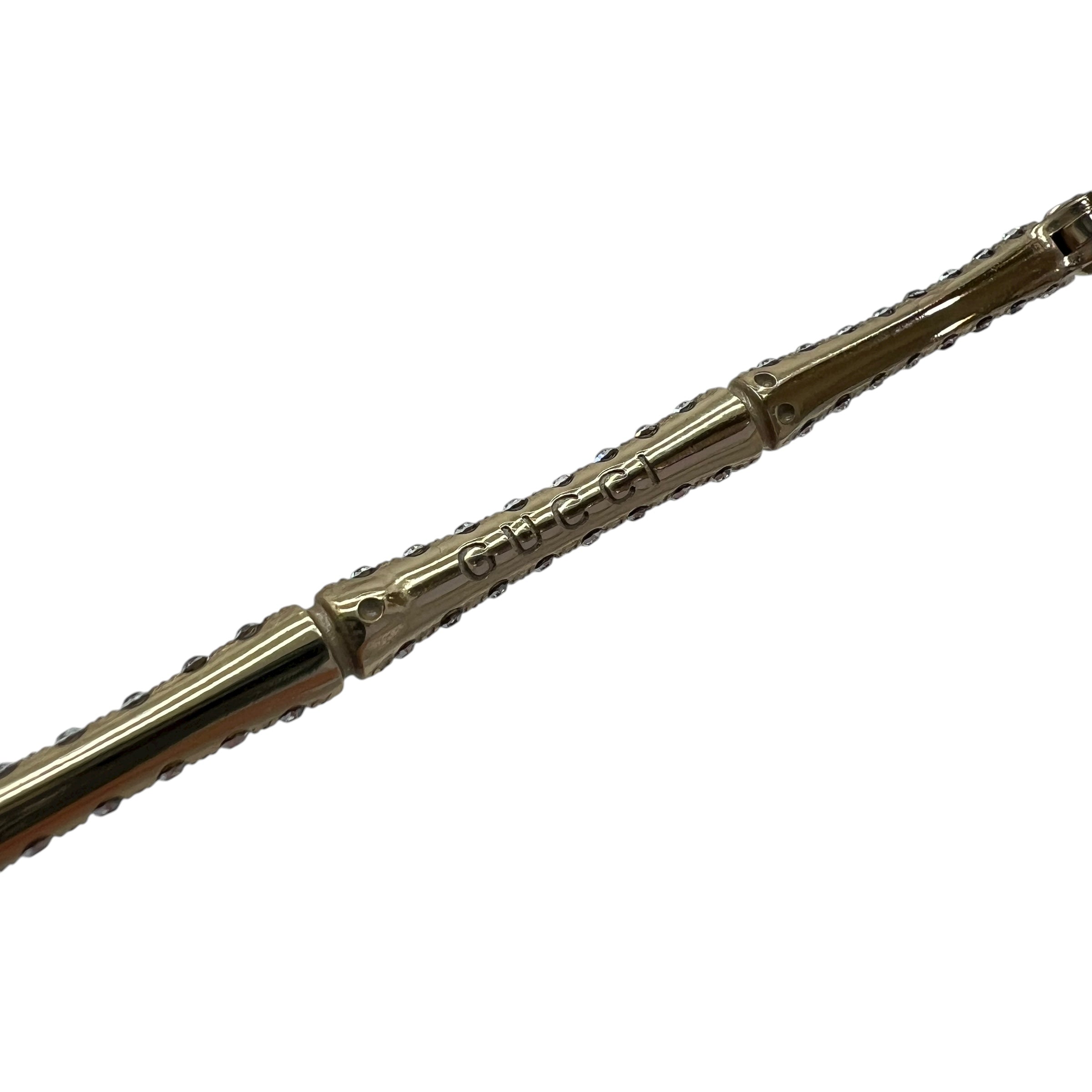 Occhiali da sole Bamboo con strass