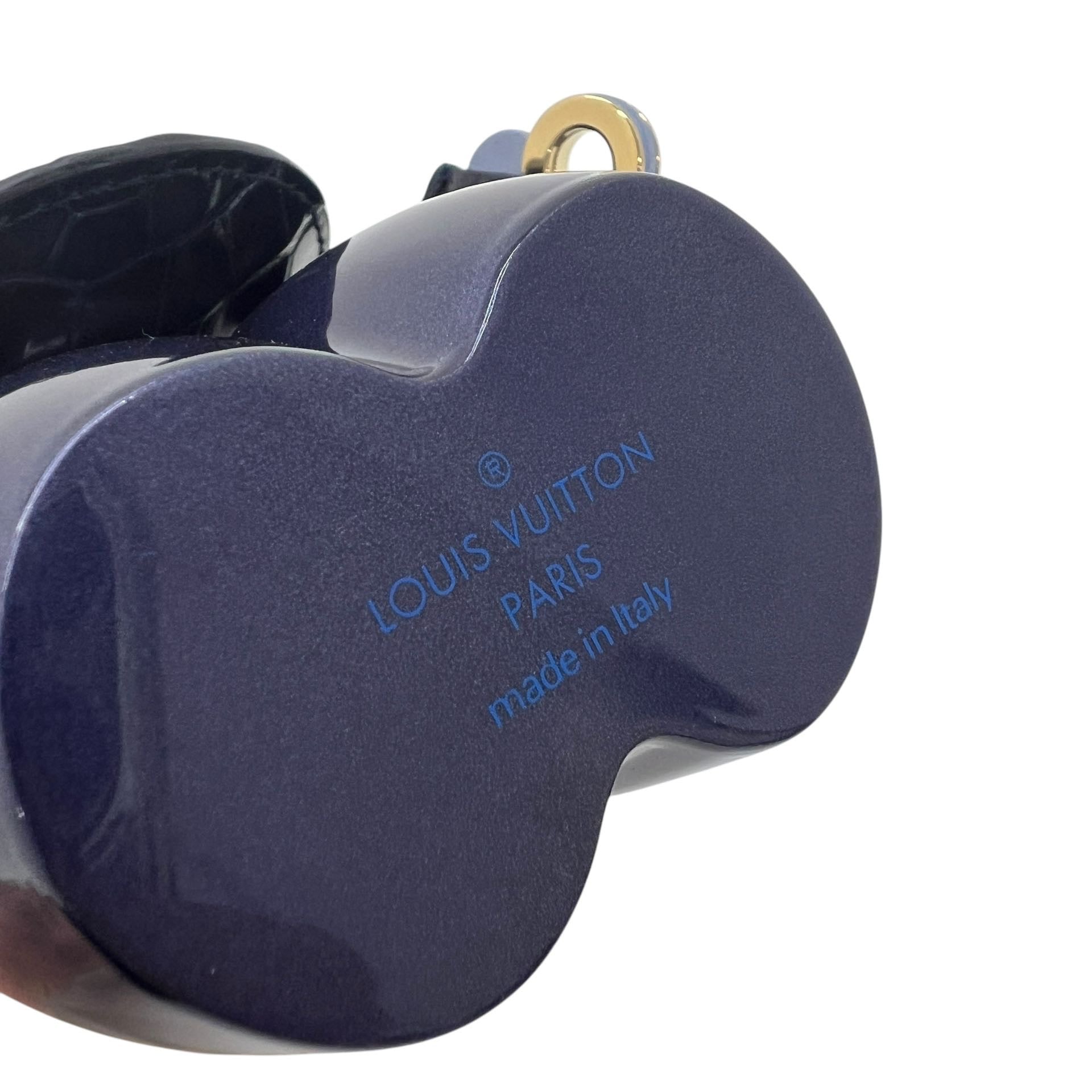 Louis Vuitton Mascotte Vivienne Exotic blu