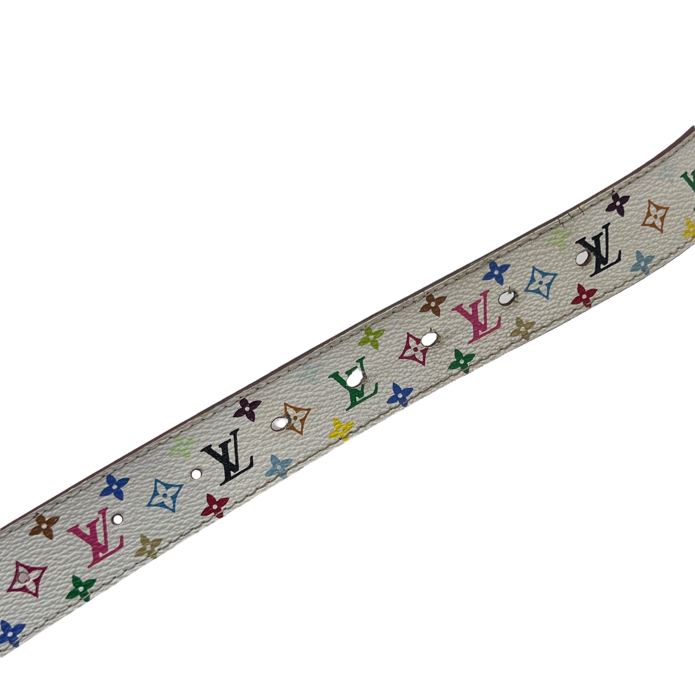 Louis Vuitton x Murakami cintura multicolor tg 90