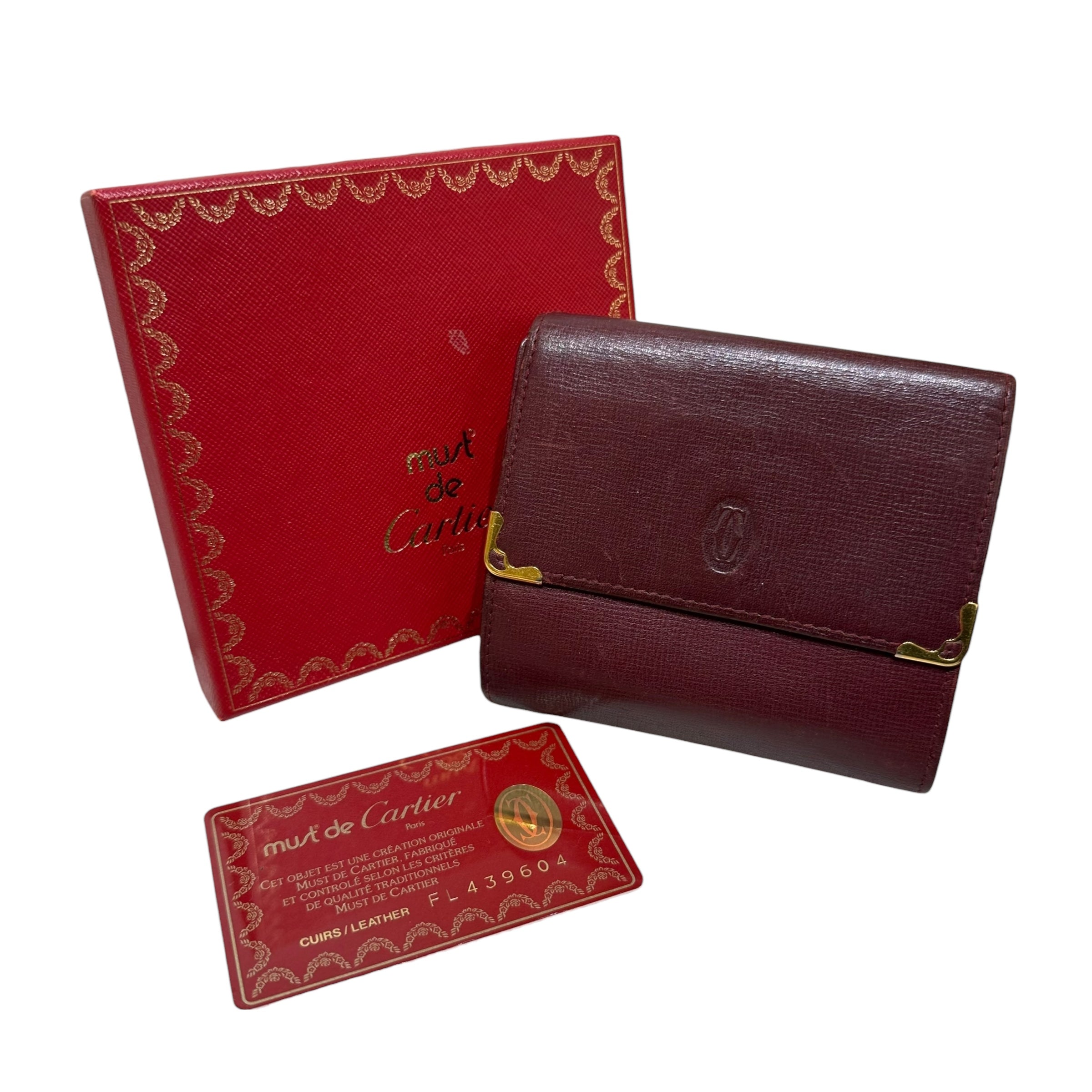 Portafoglio Must De Cartier in pelle