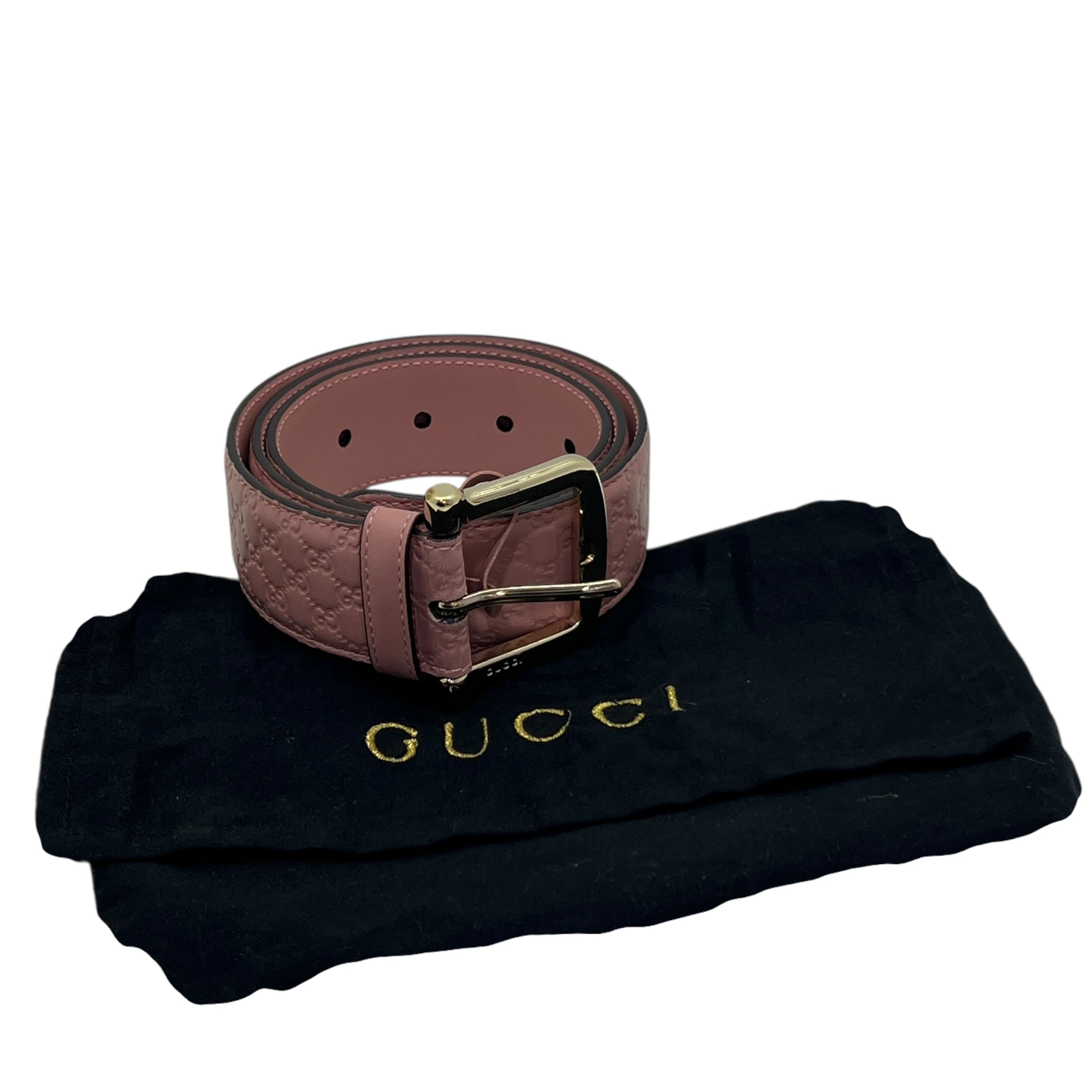 Cintura in pelle Micro GG taglia 85