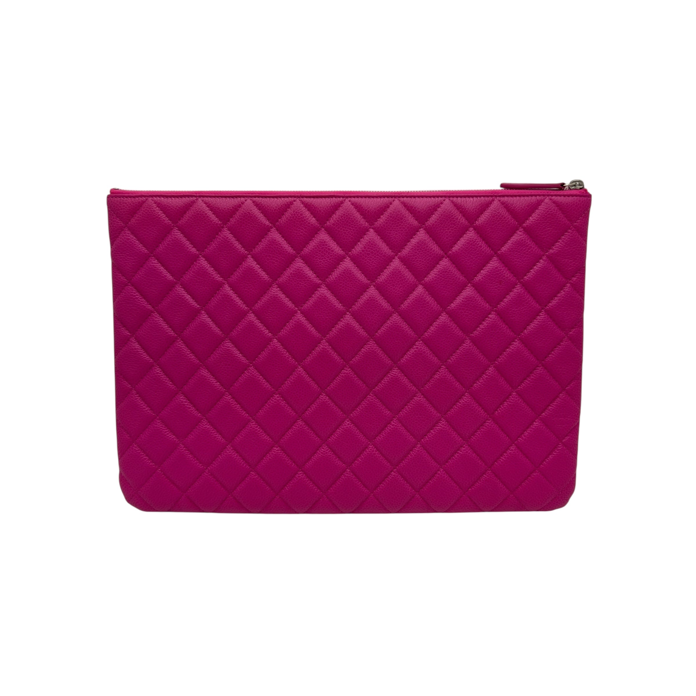 CHANEL POCHETTE GRANDE FUCSIA