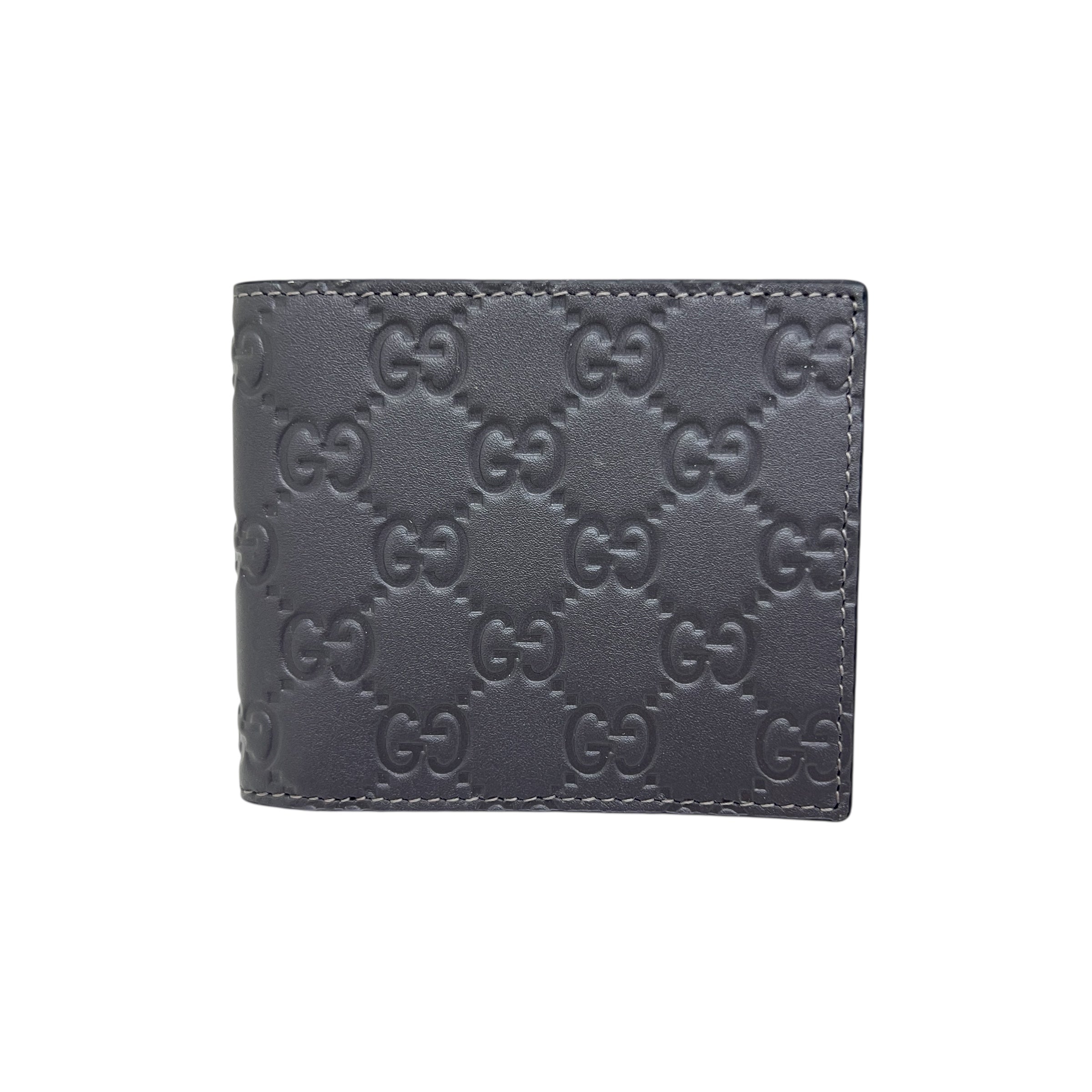 Portafoglio Bi-Fold GG Emblem grigio