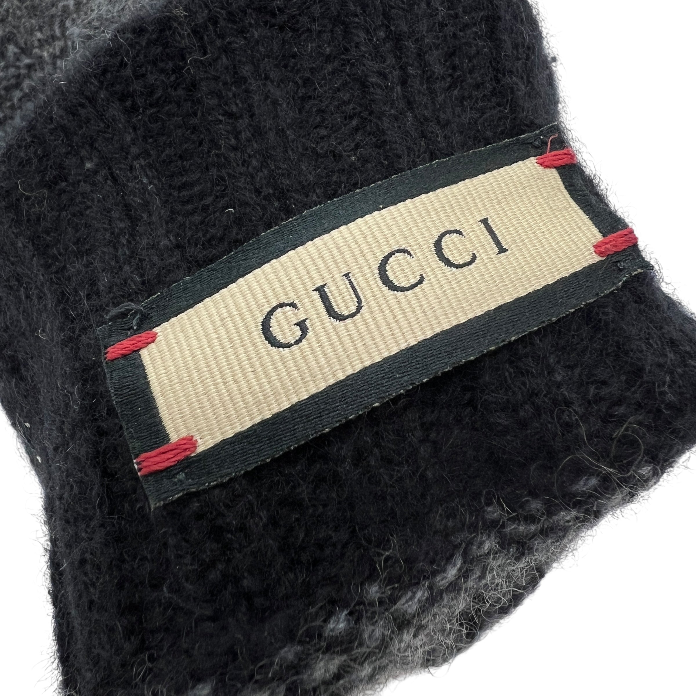 Guanti fingerless in cashmere