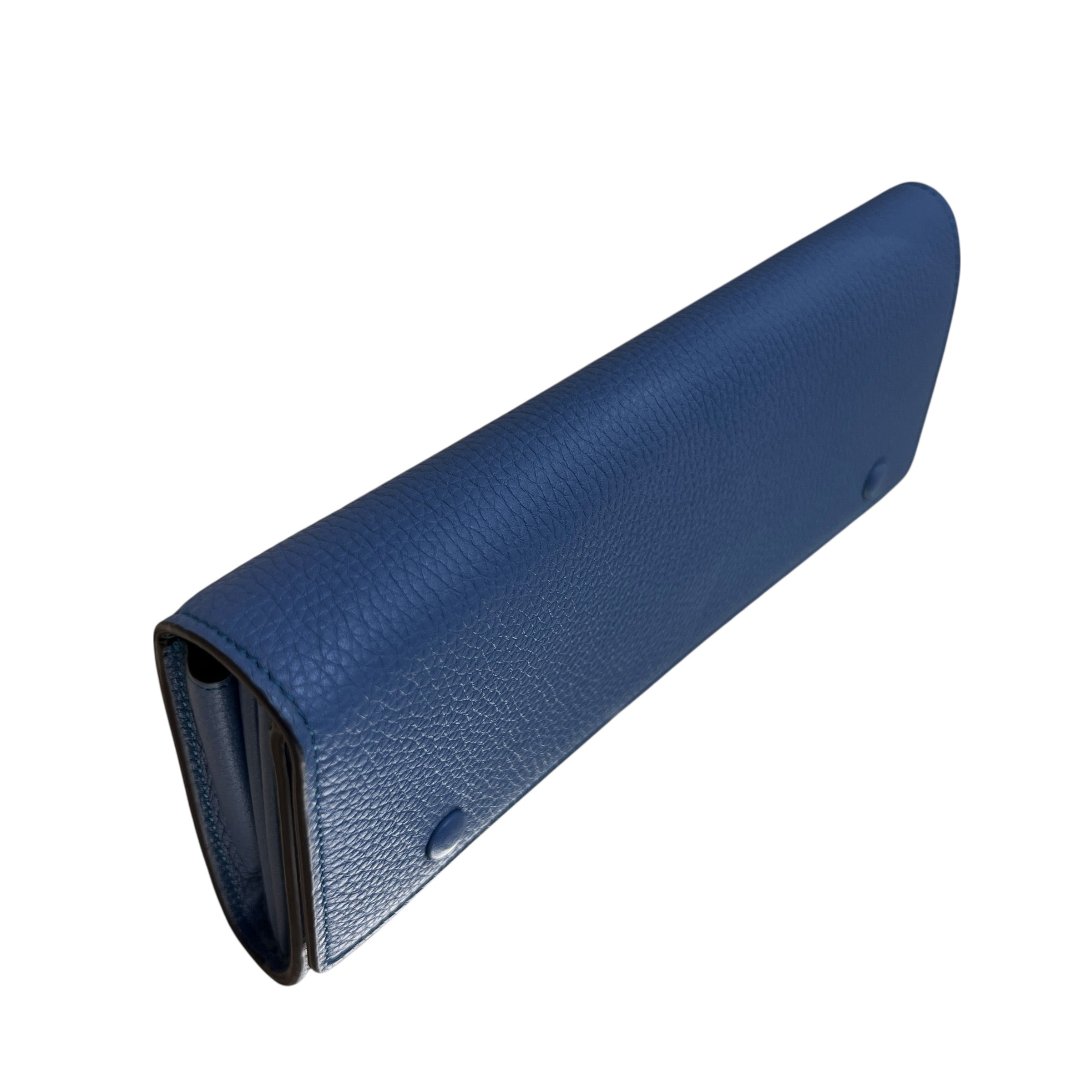 Portafoglio continental in pelle