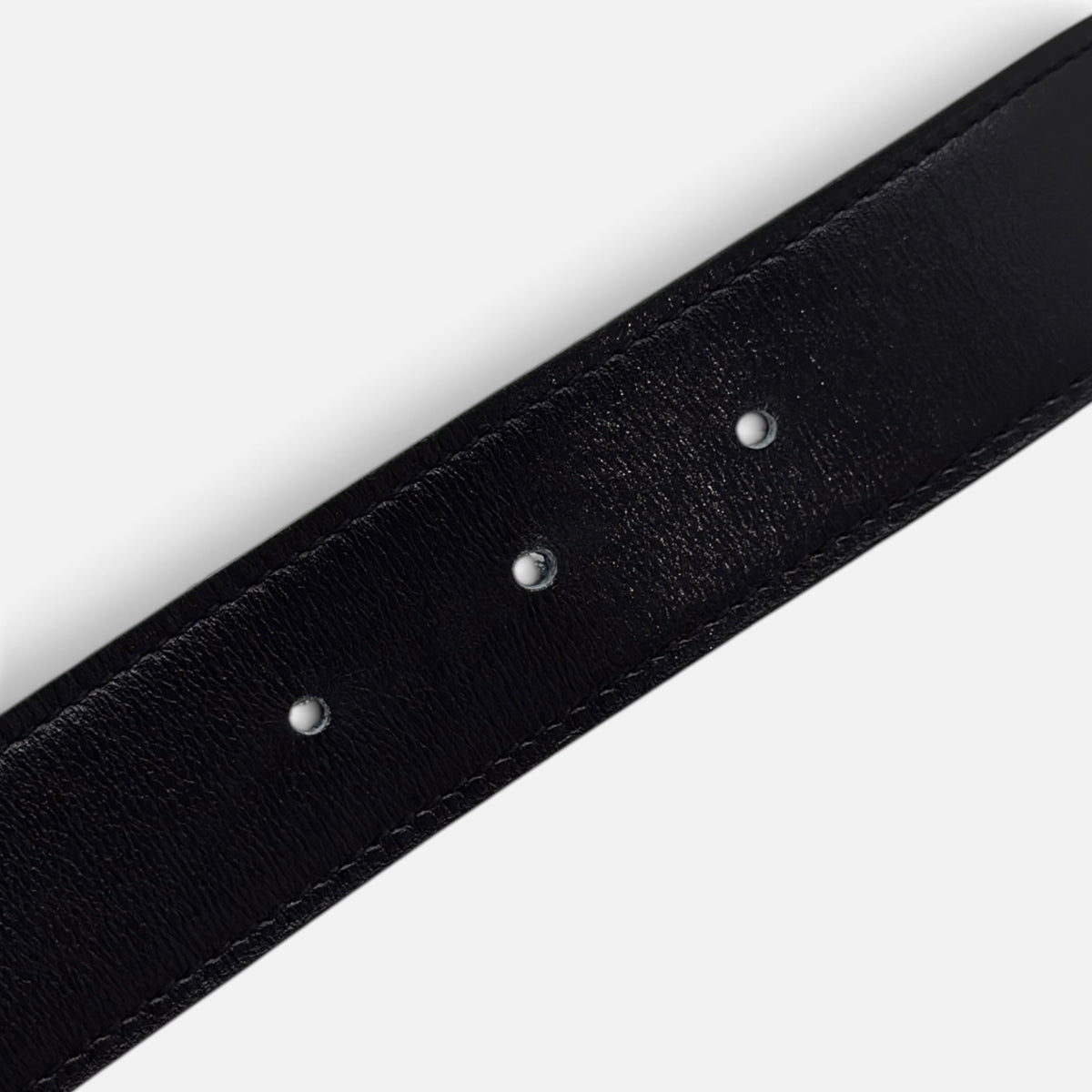 Fibbia da cintura Panache e pelle reversibile per cintura 32 mm taglia 110