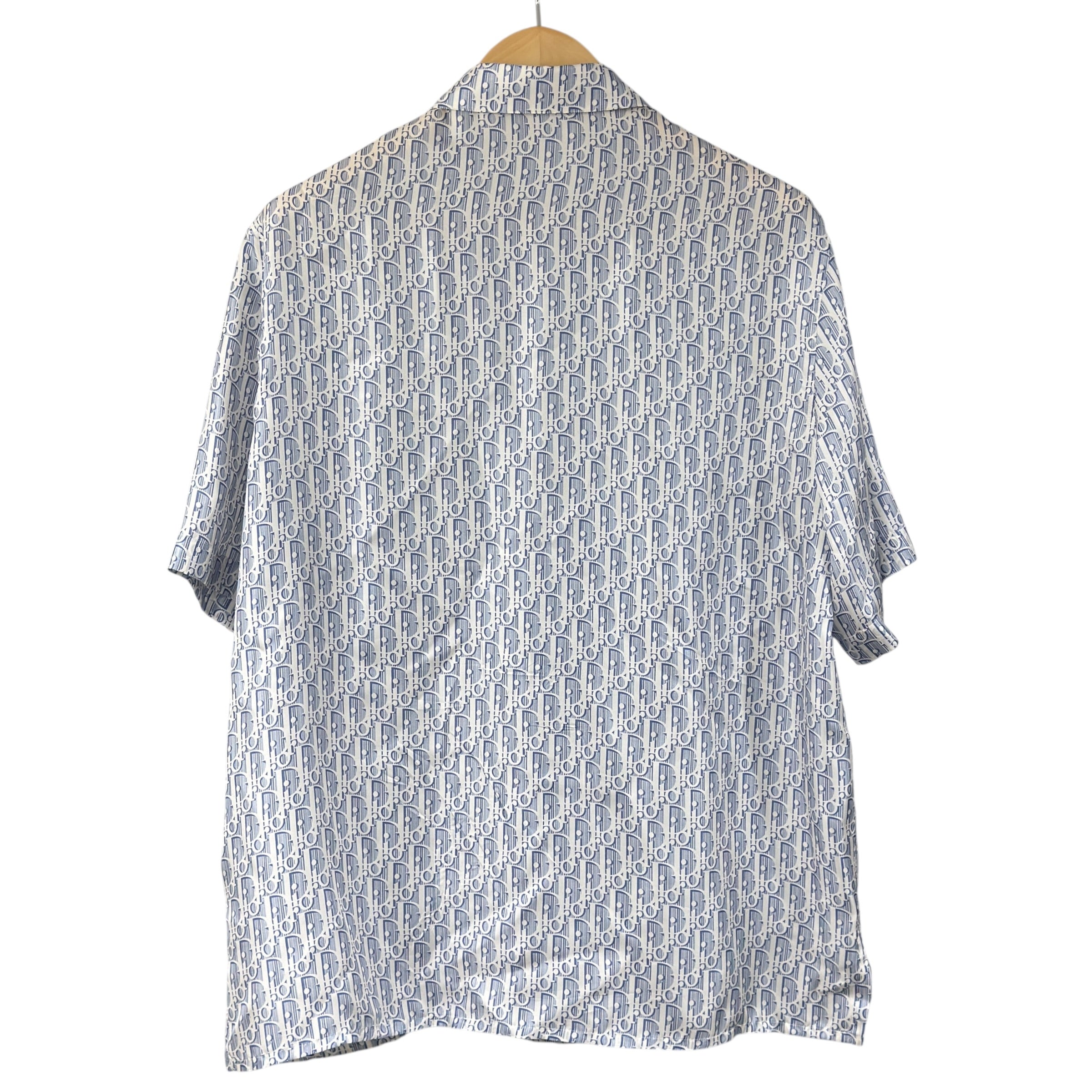 Camicia in seta Dior Oblique taglia XL