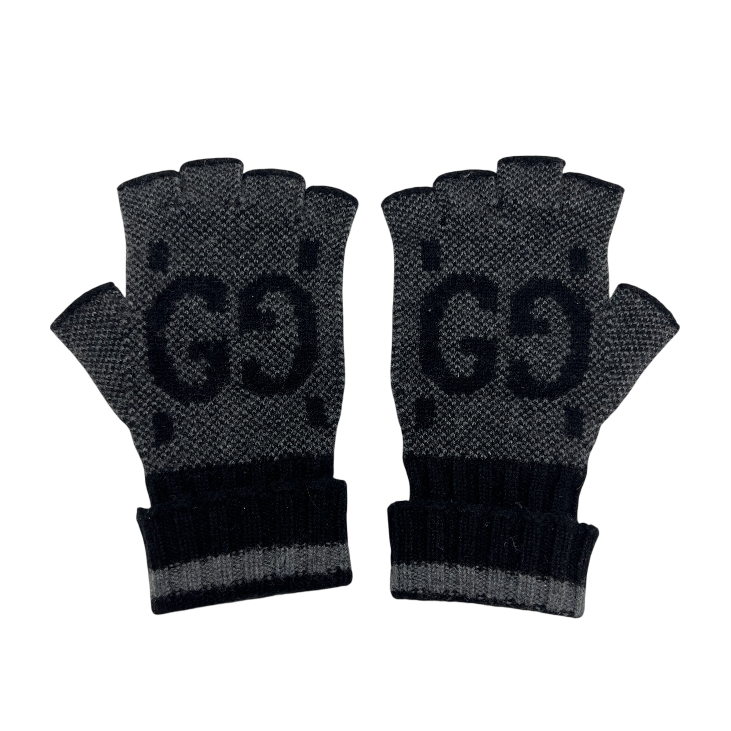 Guanti fingerless in cashmere
