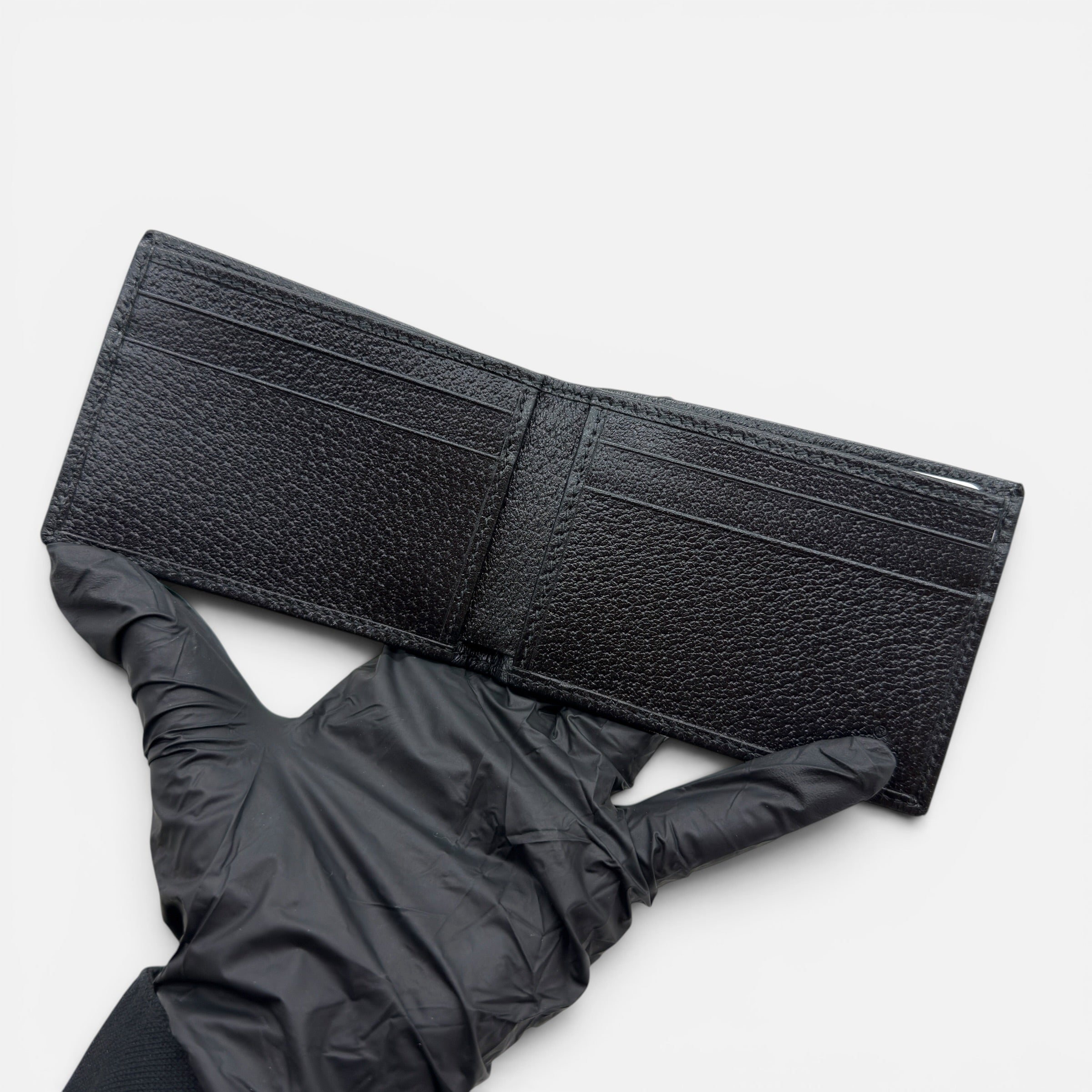 Portafoglio bi-fold GG con tigre