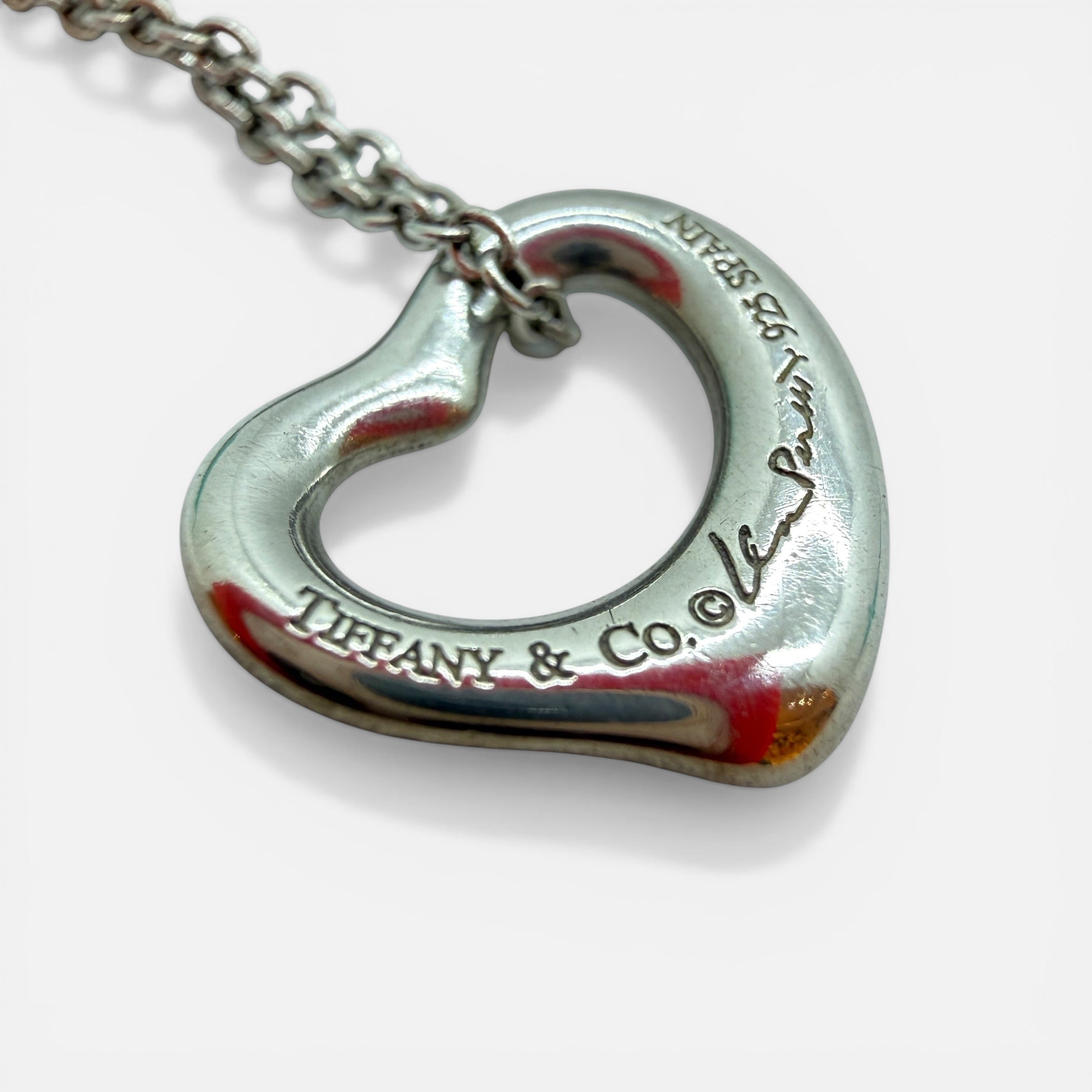 Pendente Open Heart Elsa Peretti piccolo con catenina