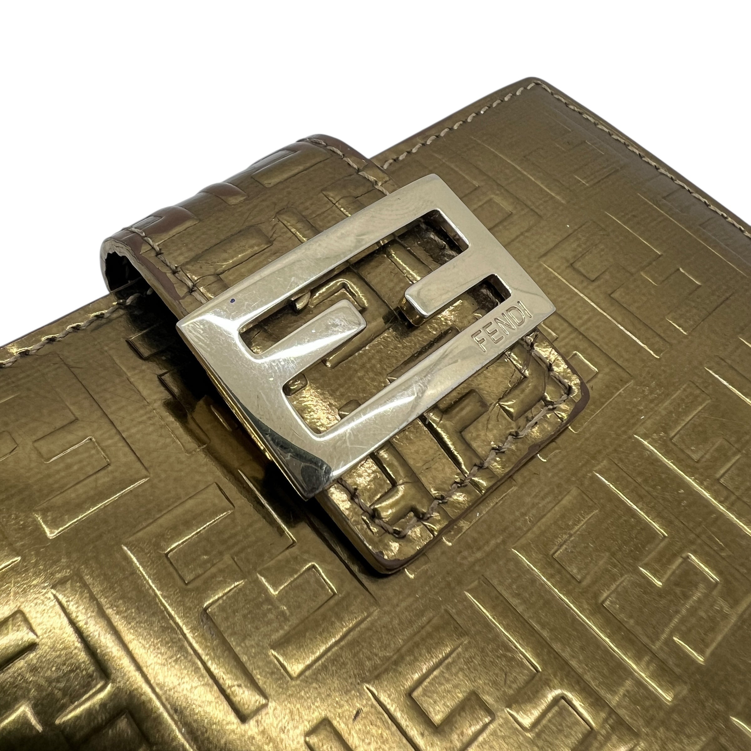 Portafoglio compatto Zucchino gold