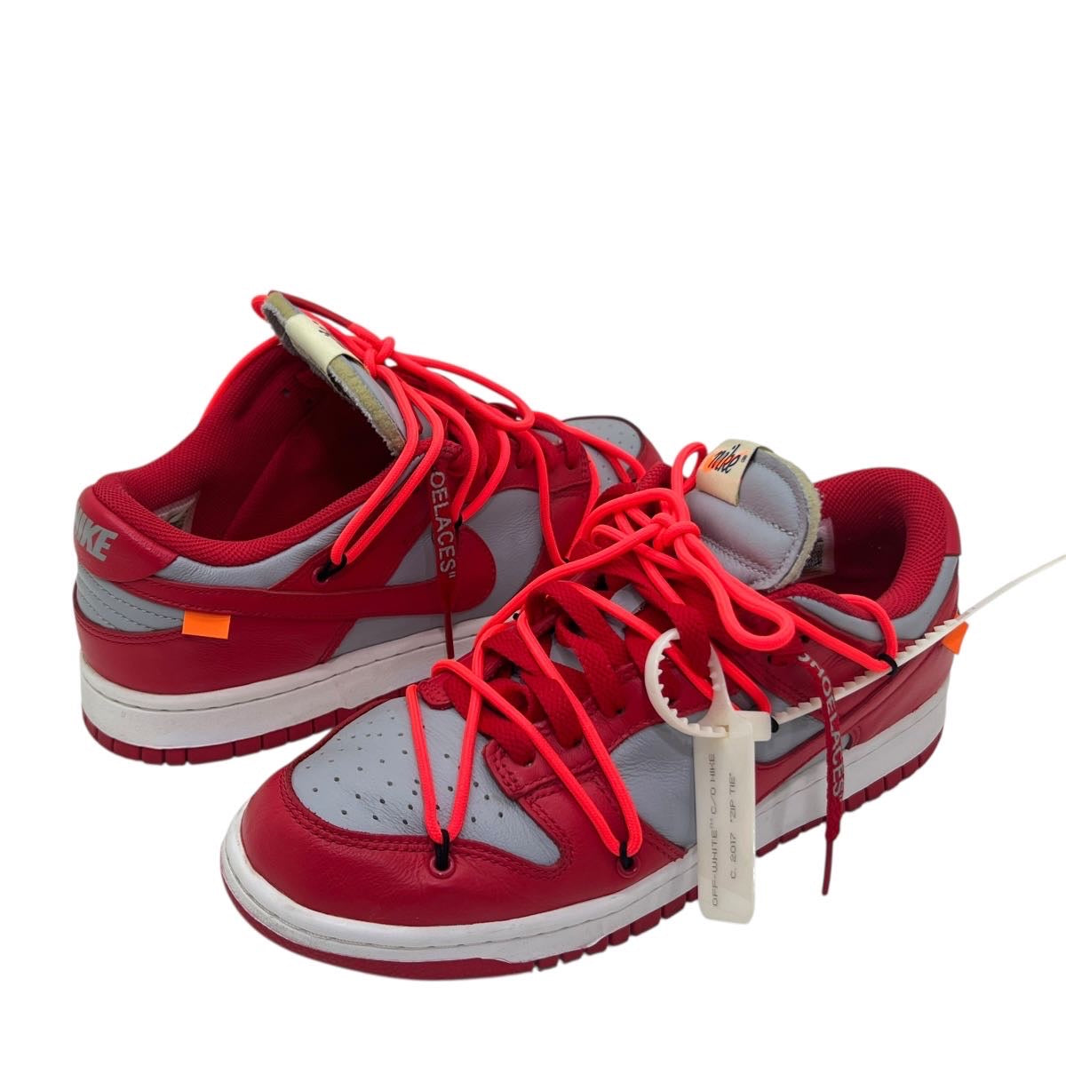 DUNK LOW X OFF-WHITE UNIVERSITY RED TG 40