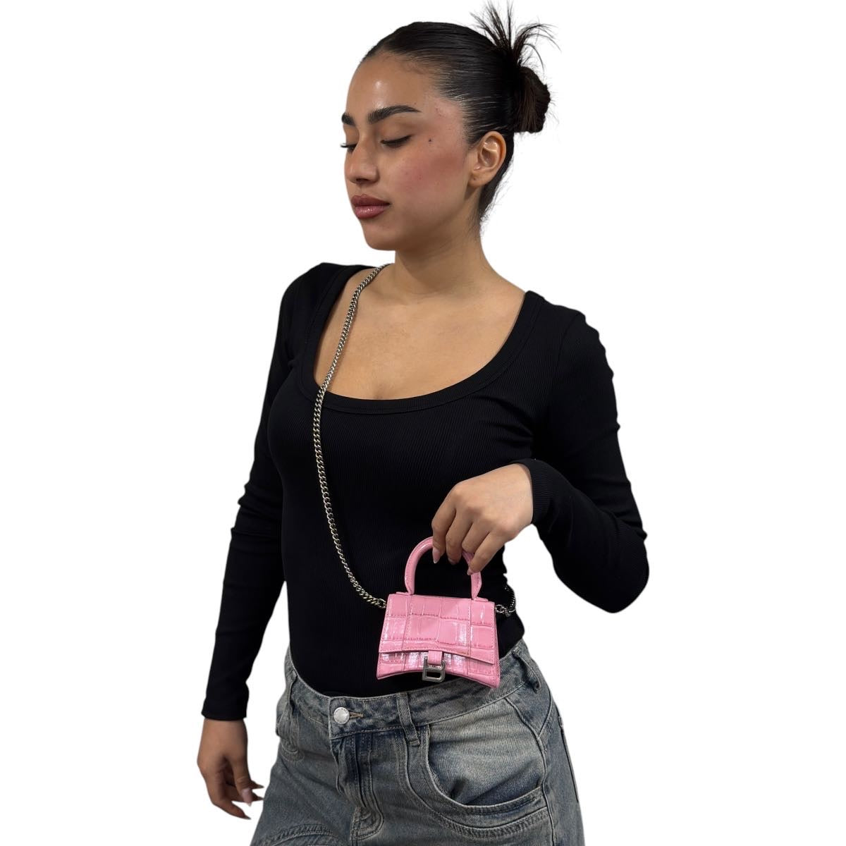 Hourglass Micro a tracolla (doppia tracolla)